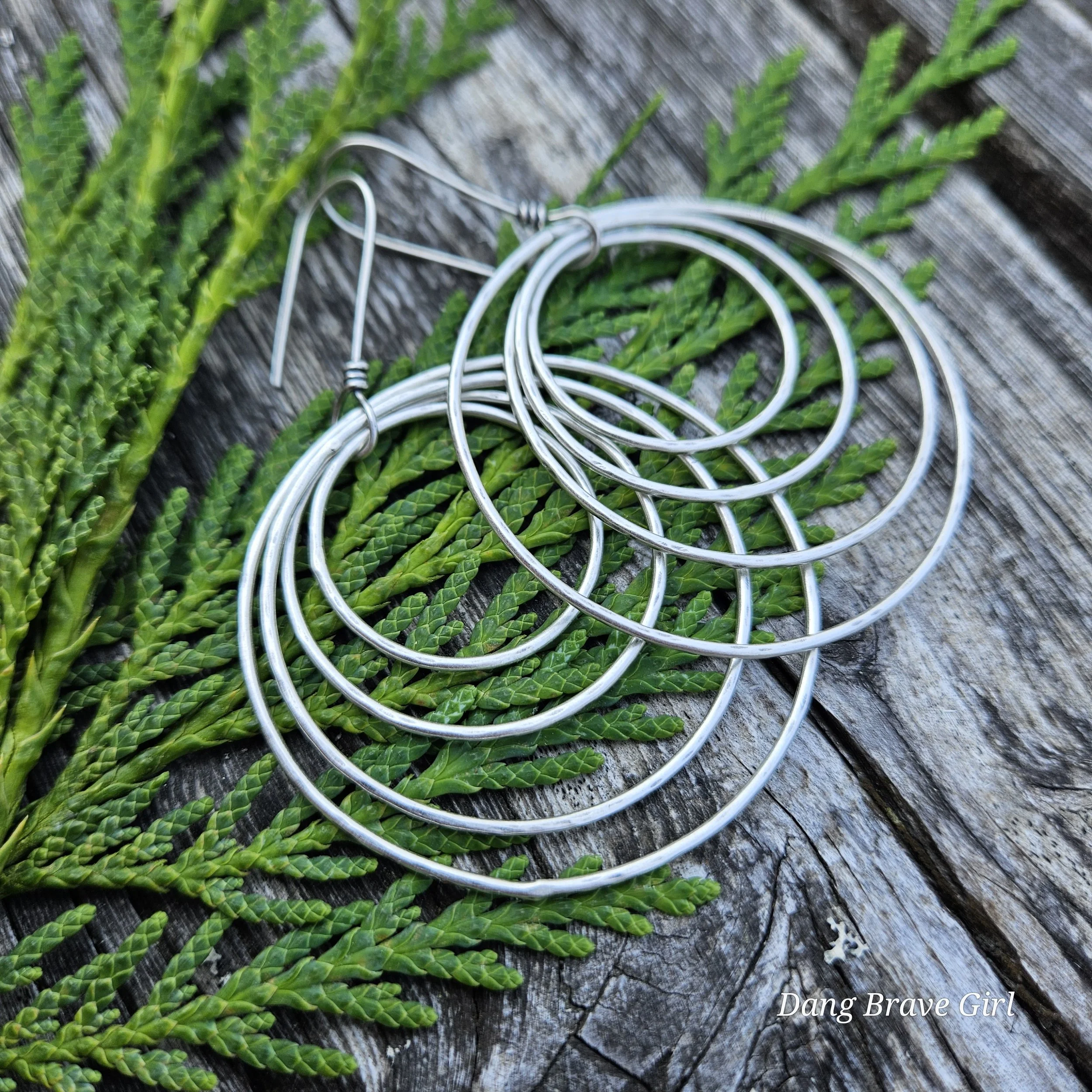 sterling silver hoops