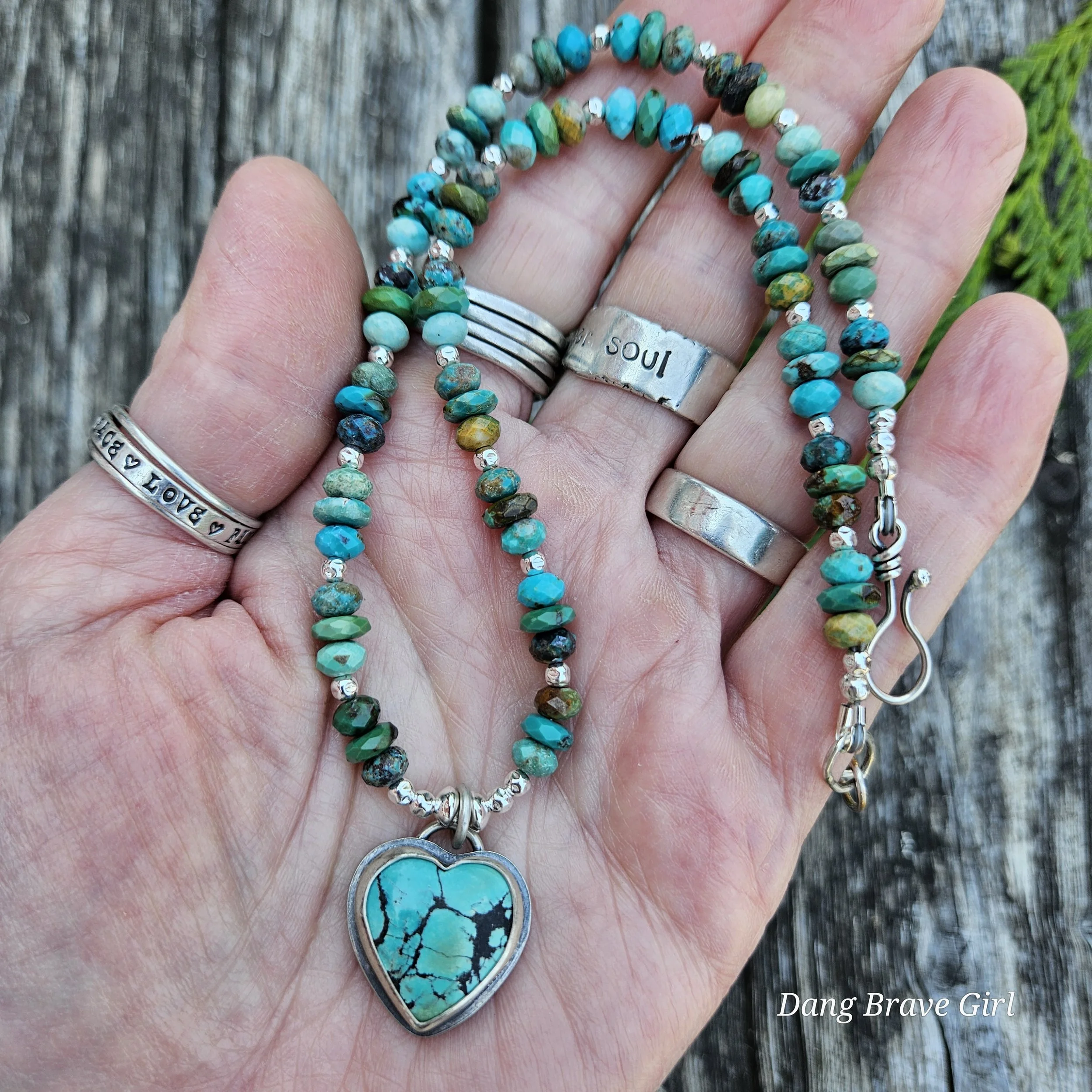 turquoise beaded necklace