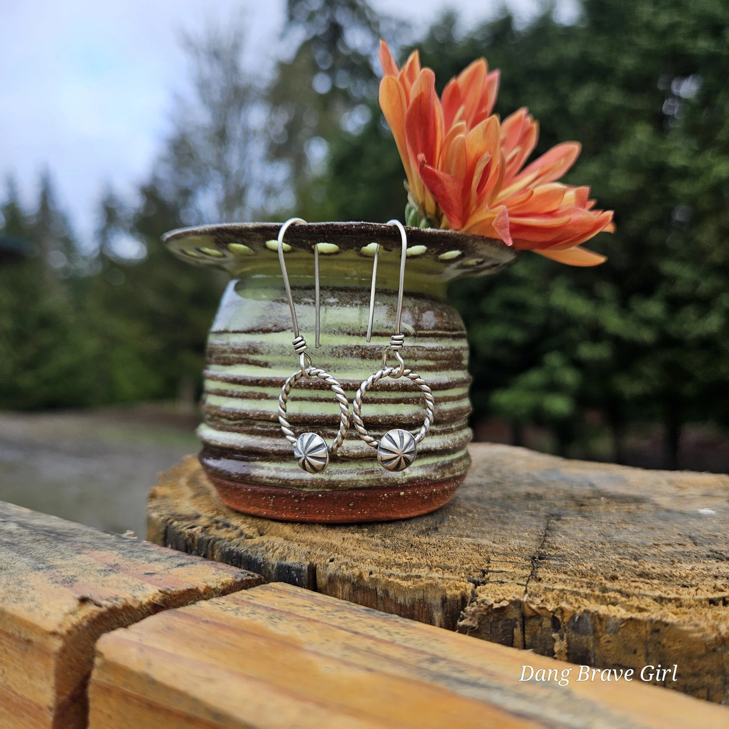 Small But Mighty Earring Holder/Vase