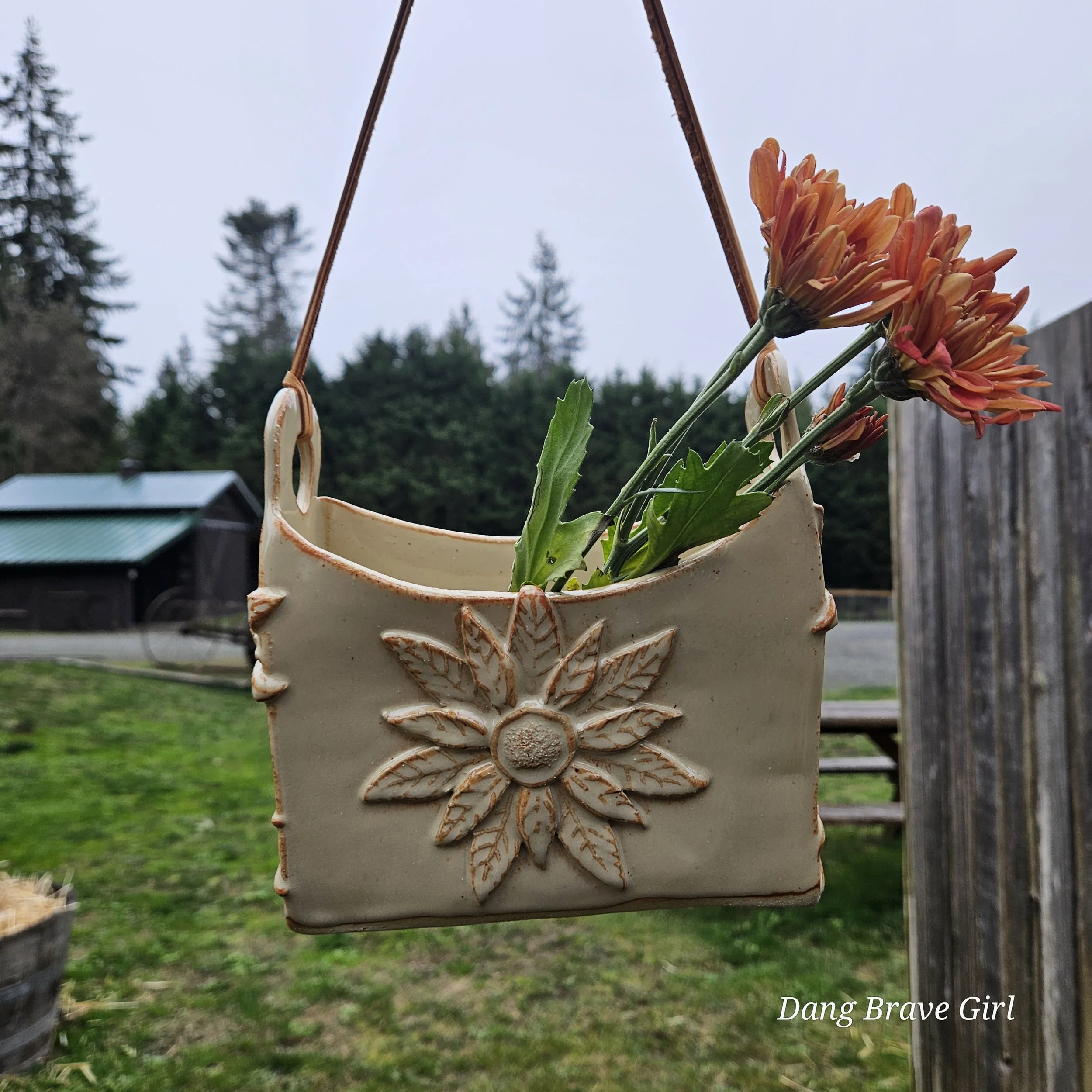 Sunflower (Purse) Wall Hanger