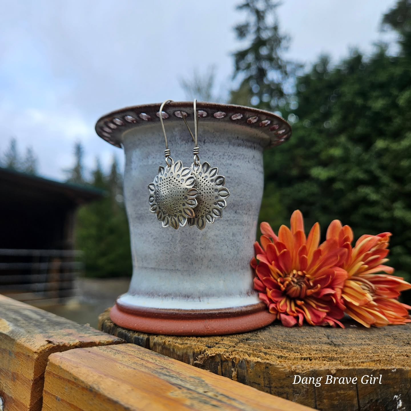 Yes 🧡... I believe in sunflowers all year long so you'll usually see a small sprinkling of them in my shop long past my yearly Sunflower Collection time. 

And I love that Eric is on the same page....so many of the pieces in tomorrow's batch of good