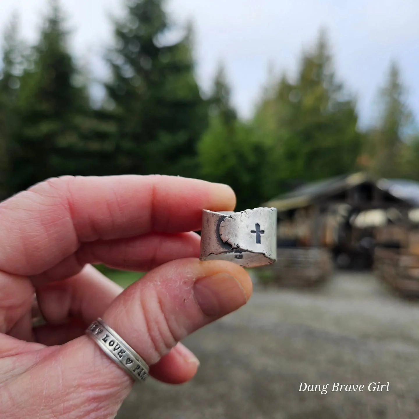 Loved ❤️....

Inspired 100% by the "you are loved" pendants coming the website tonight at 5pm PST, these Live Edge 'loved' rings are my favorite new thing.

And they will be my favorite old thing too. I'm like that, a design hits hard and I