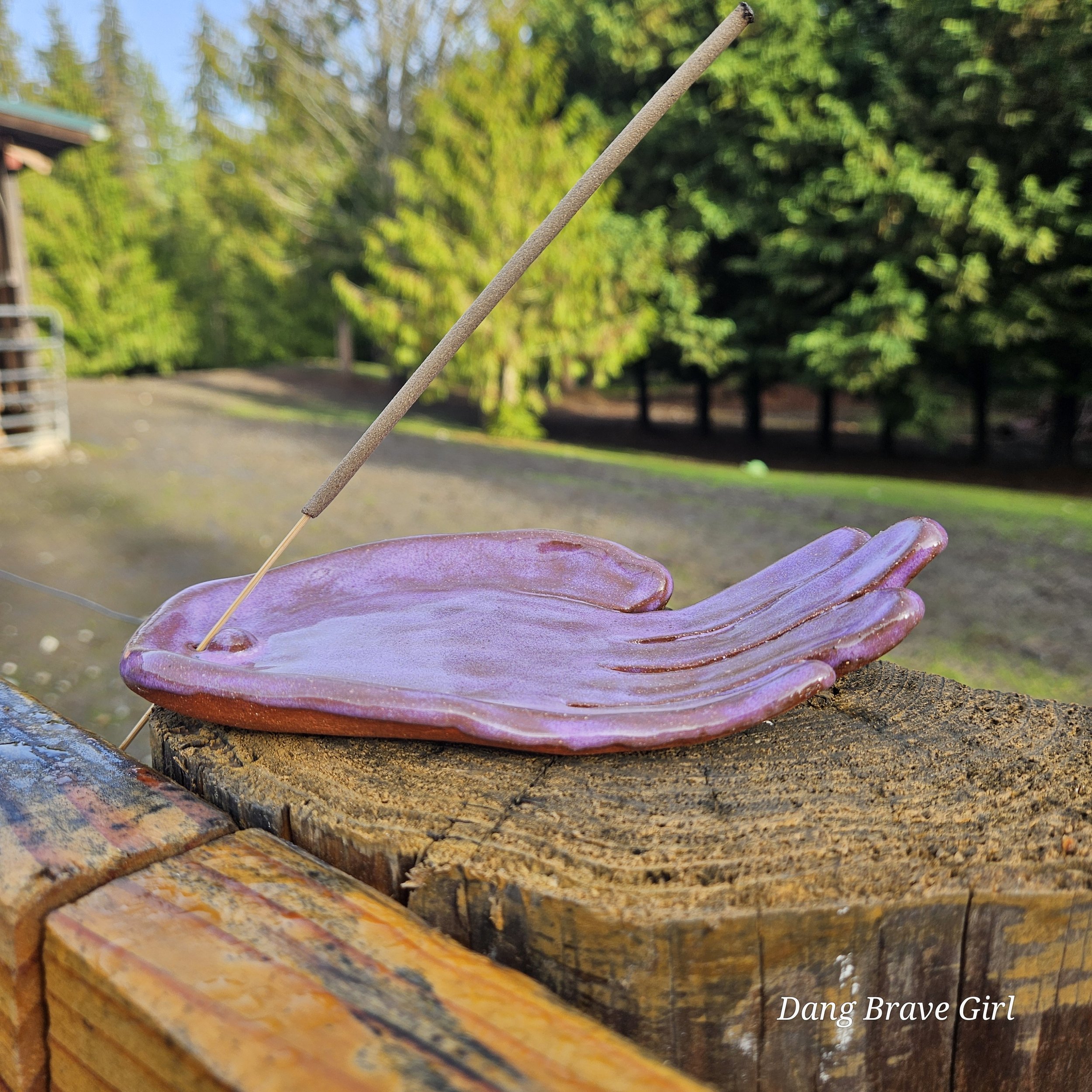 Hand Incense Holder