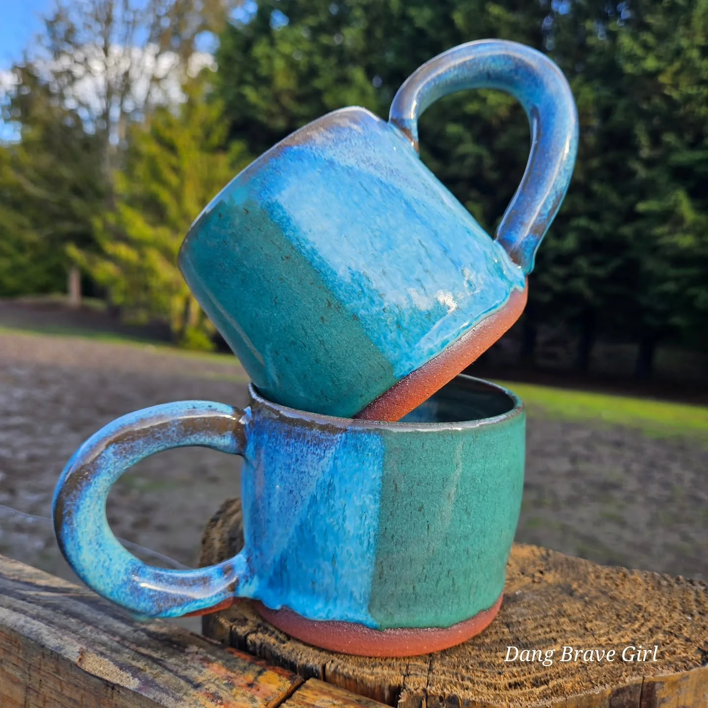 Earth &amp; Sky mug set..... and The Good Drip.

It's Mug Monday and you can pop over to check all 13 mugs out tonight at 5pm PST. 

There are previews of them all in my stories! 

All orders placed tonight and in the morning will ship tomorrow (Tues