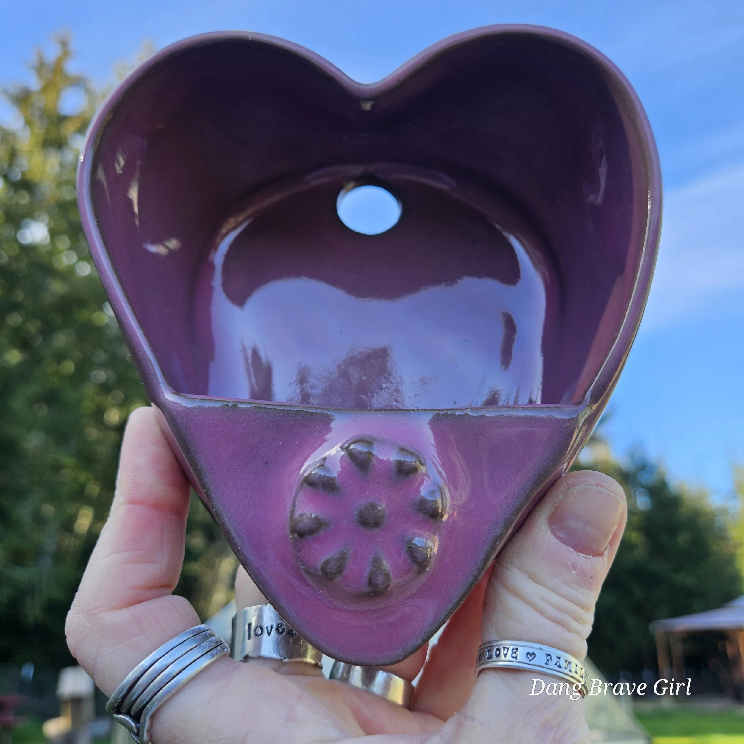 Pretty Pink Hanger/Feeder