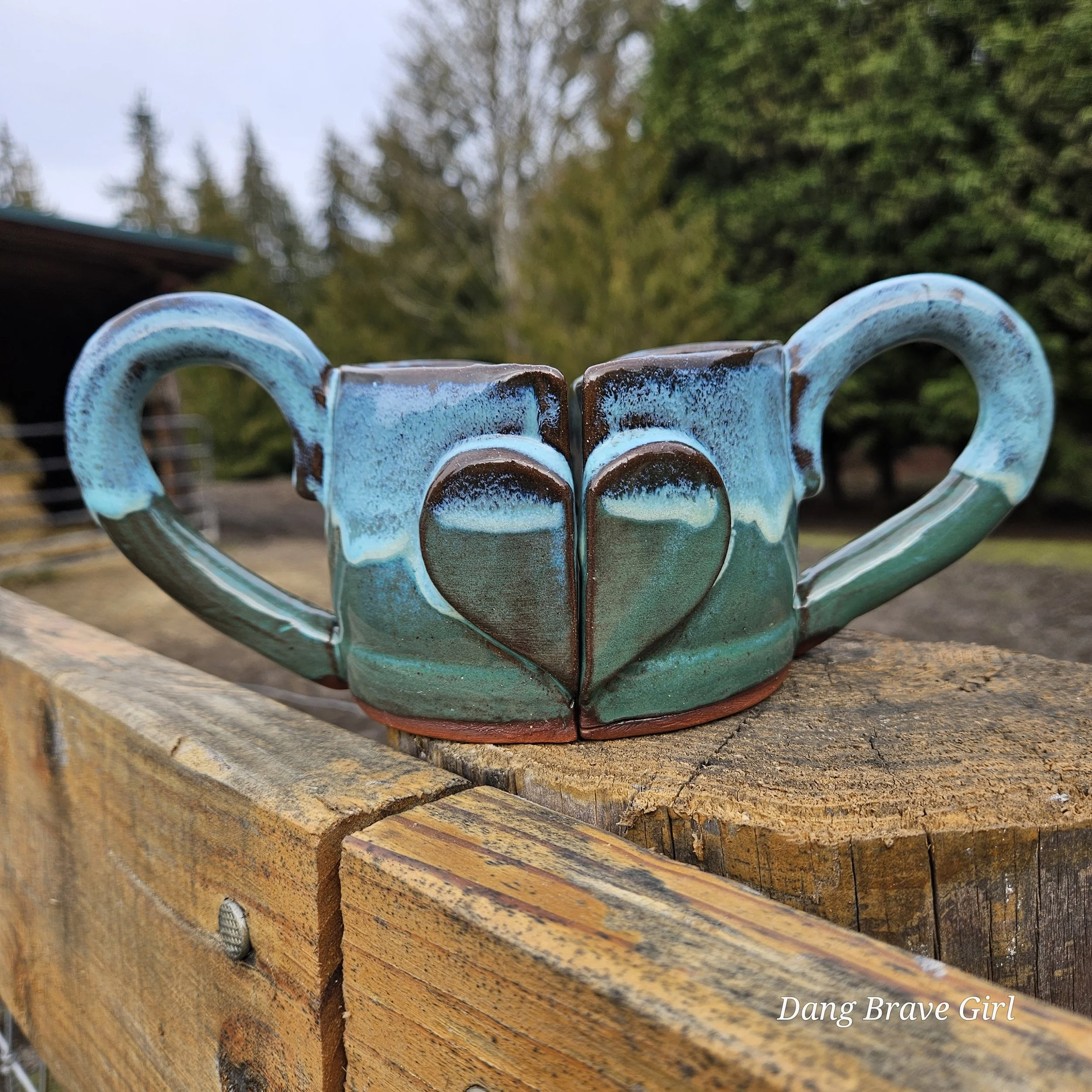 Bookend Love Mugs