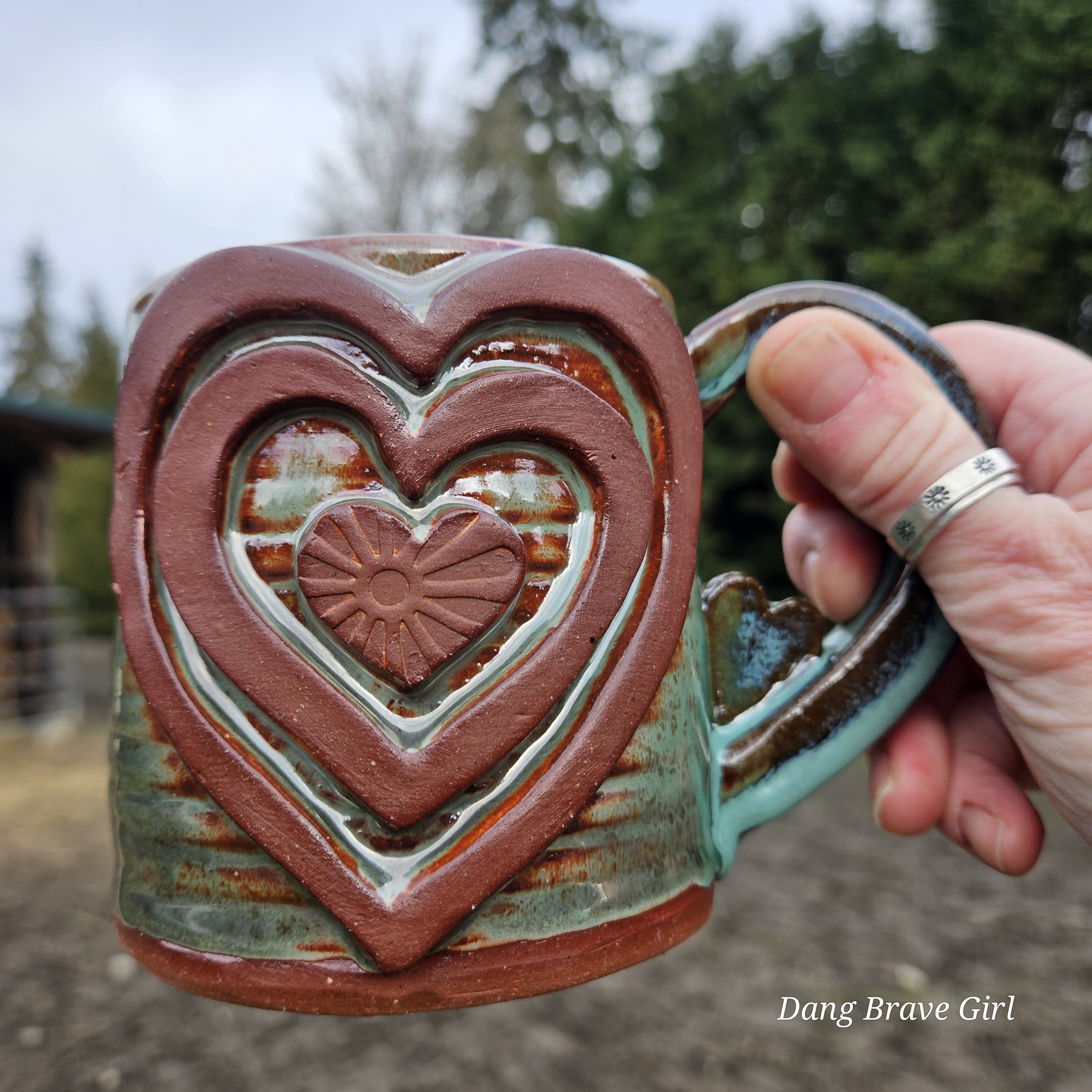 heart mug