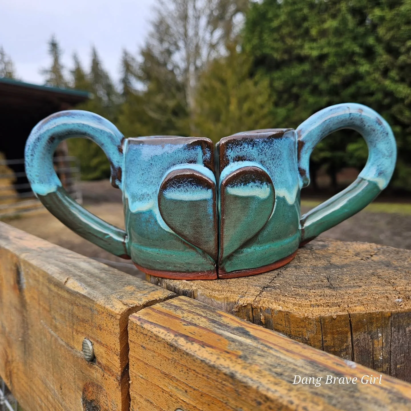 Got mugs? Why yes, we do! 

These are the mugs for tomorrow's Love Collection 💙. 
Please note that you while you CAN drink from the all pink/purple (Fairy Dust) one, you will get bumped in the cheekbone by the handle! It was such a fabulous idea but