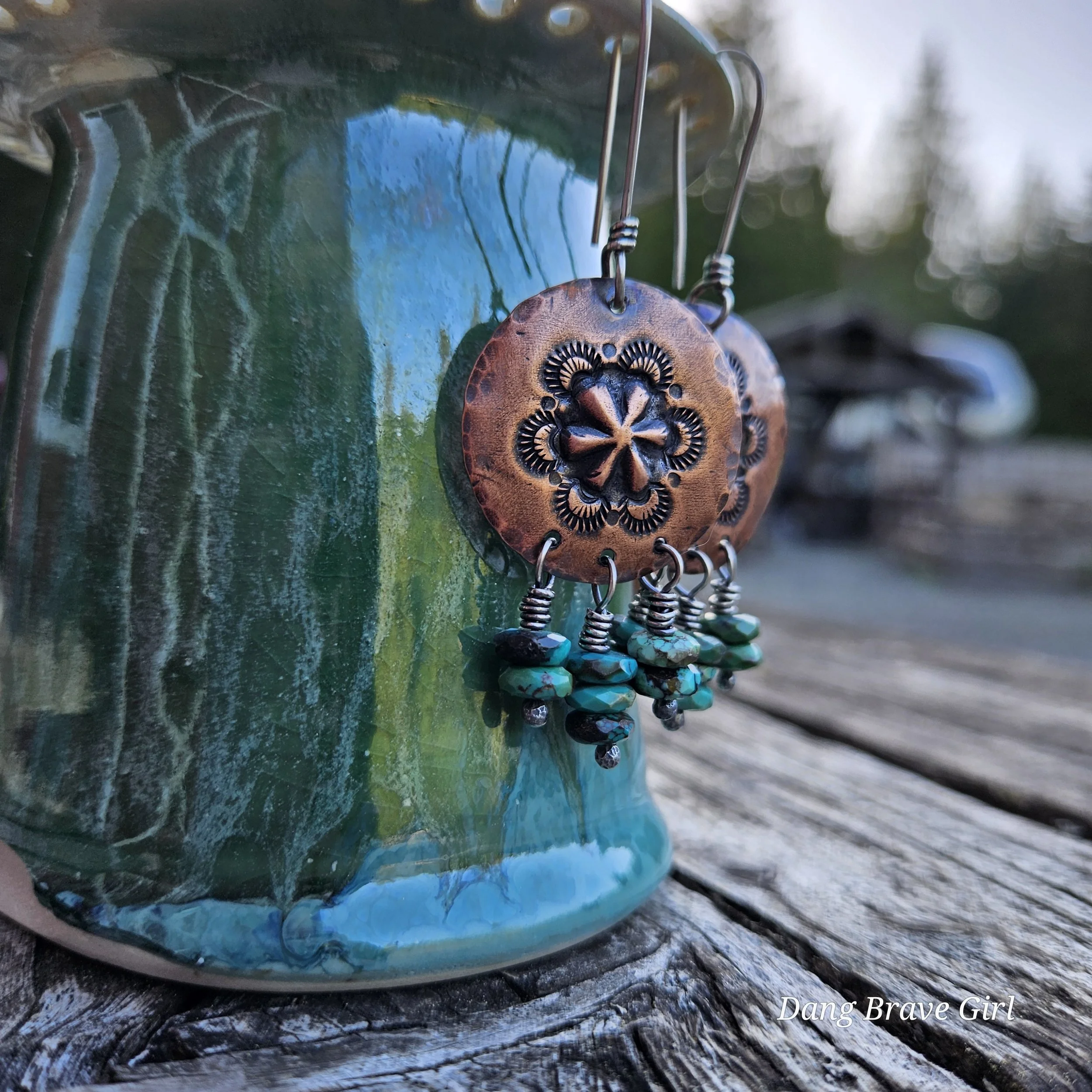 Turquoise Blooms