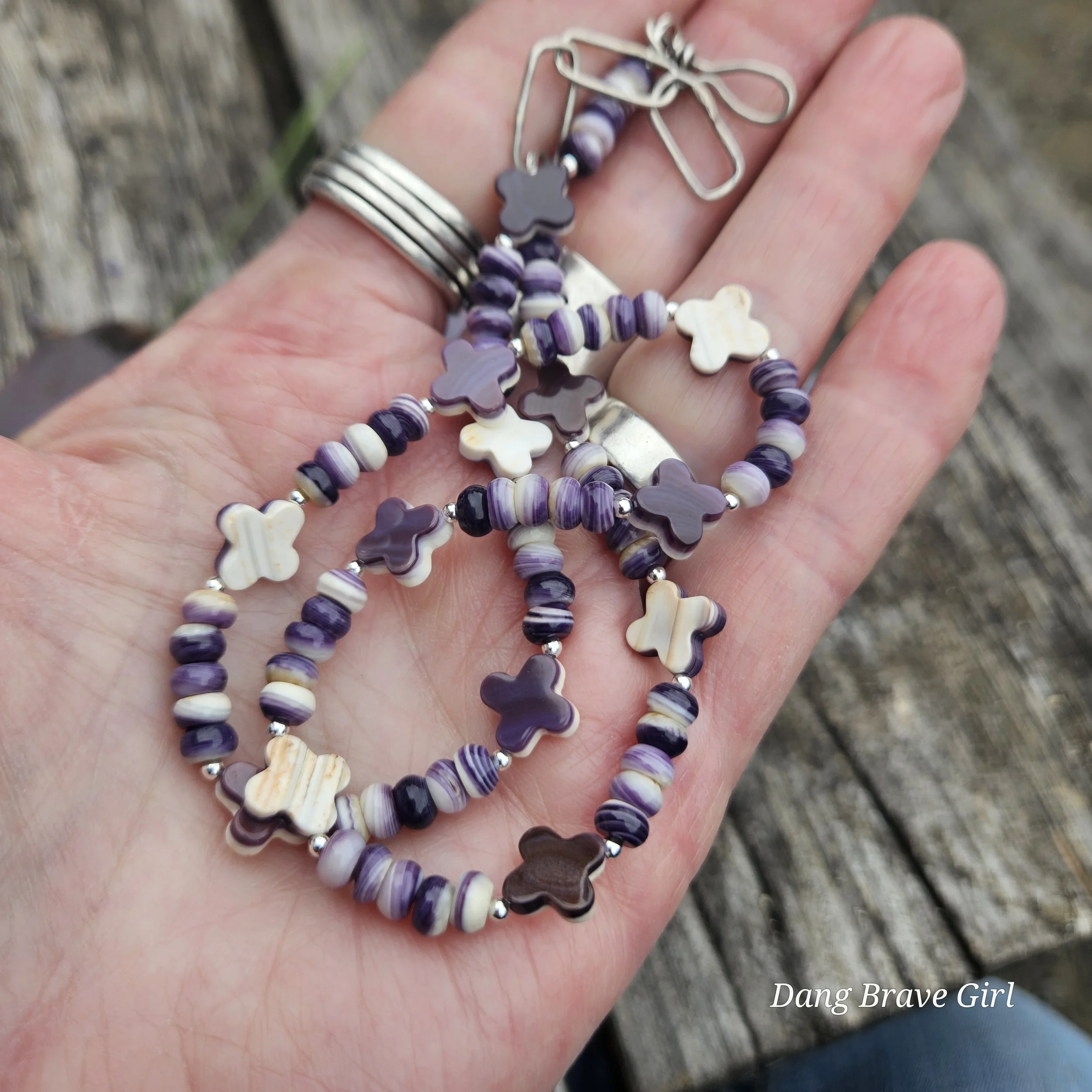 wampum beaded necklace