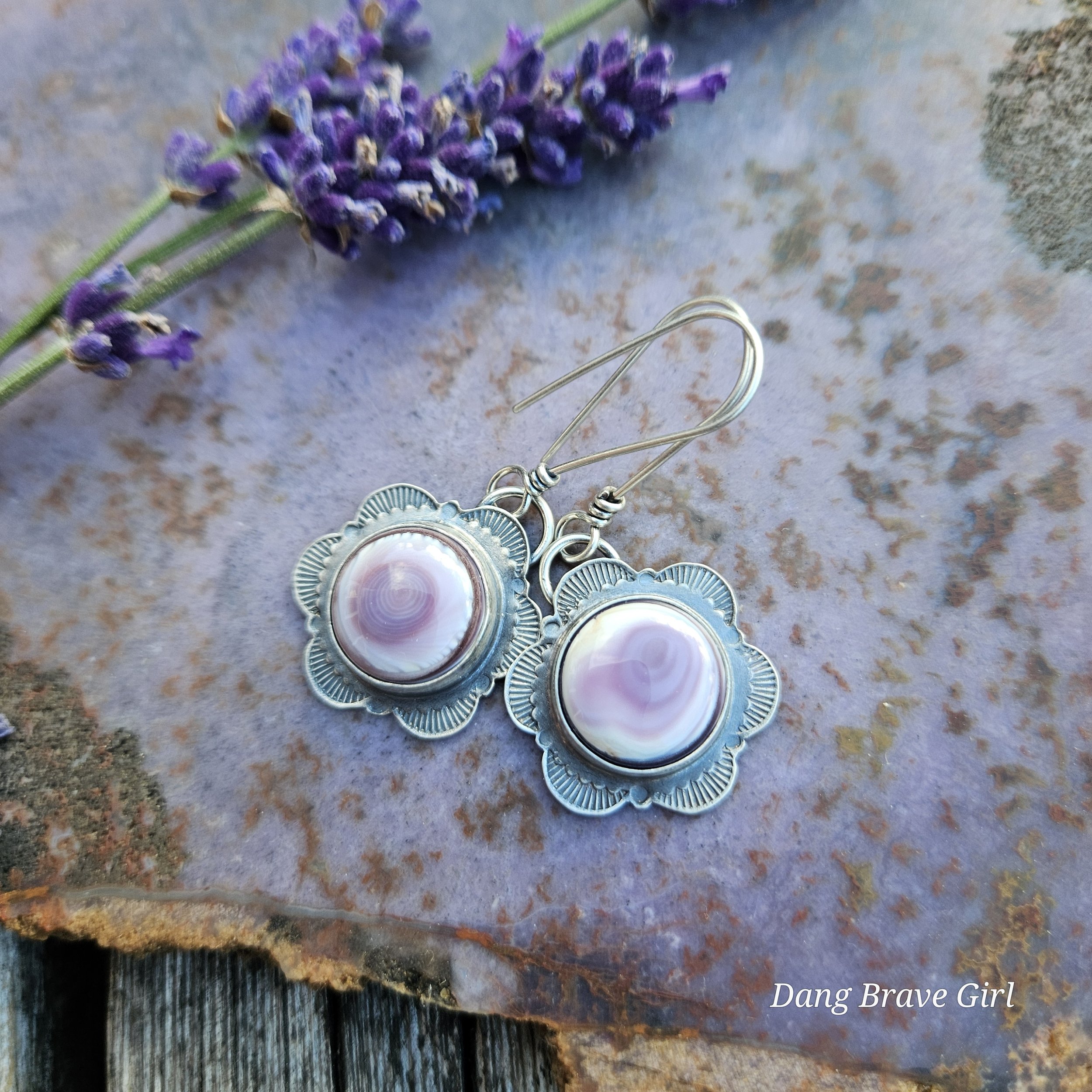 wampum earrings