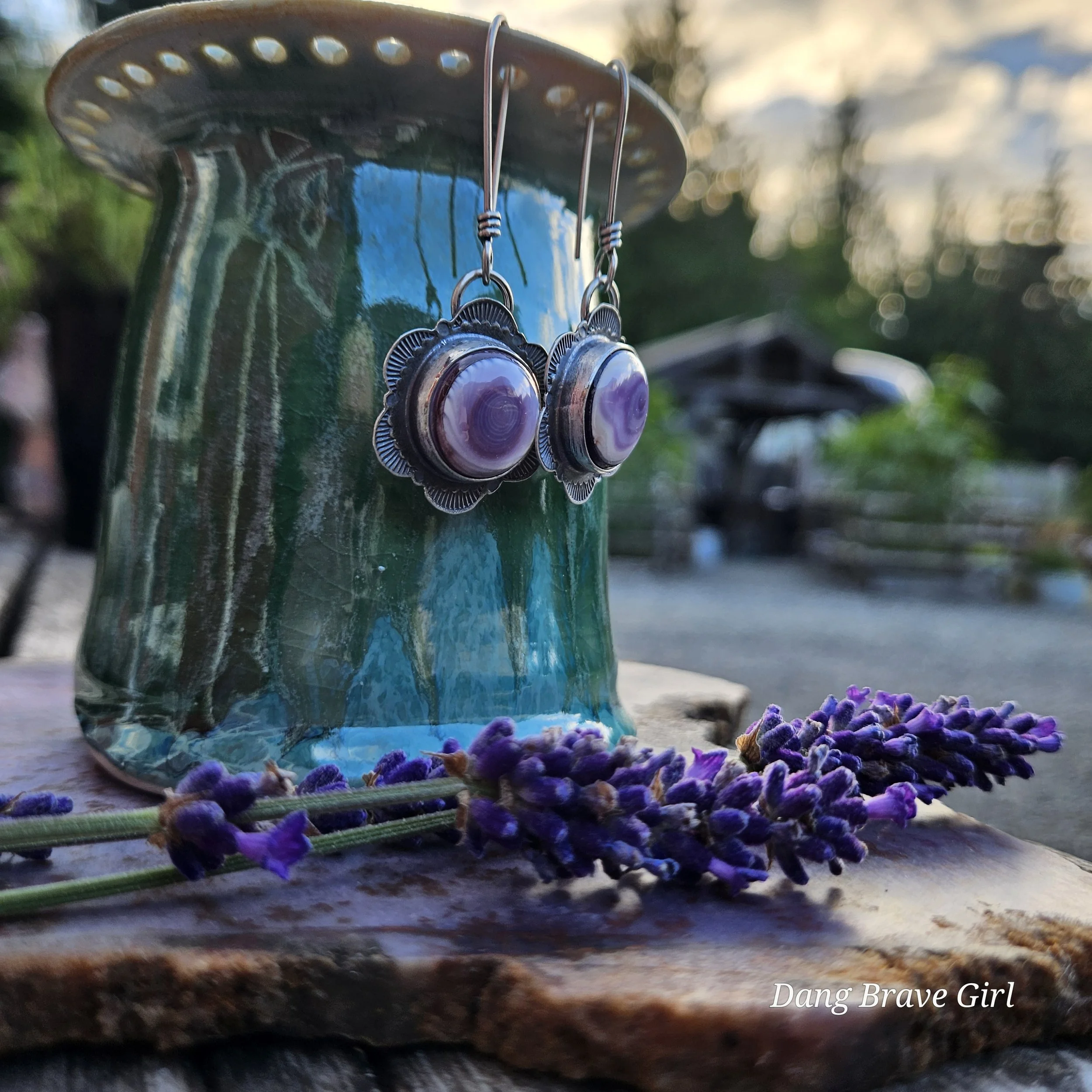 wampum earrings