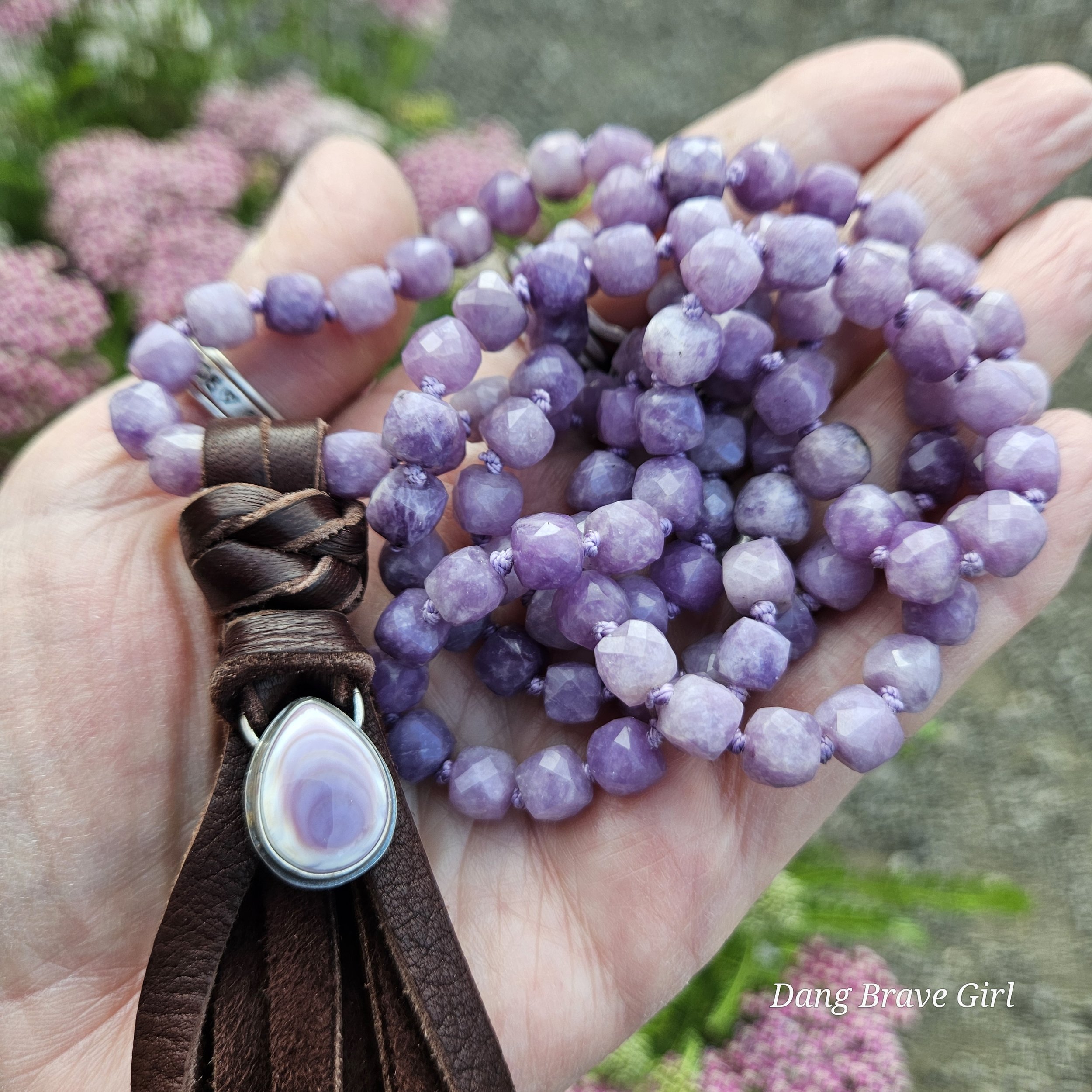 lepidolite mala