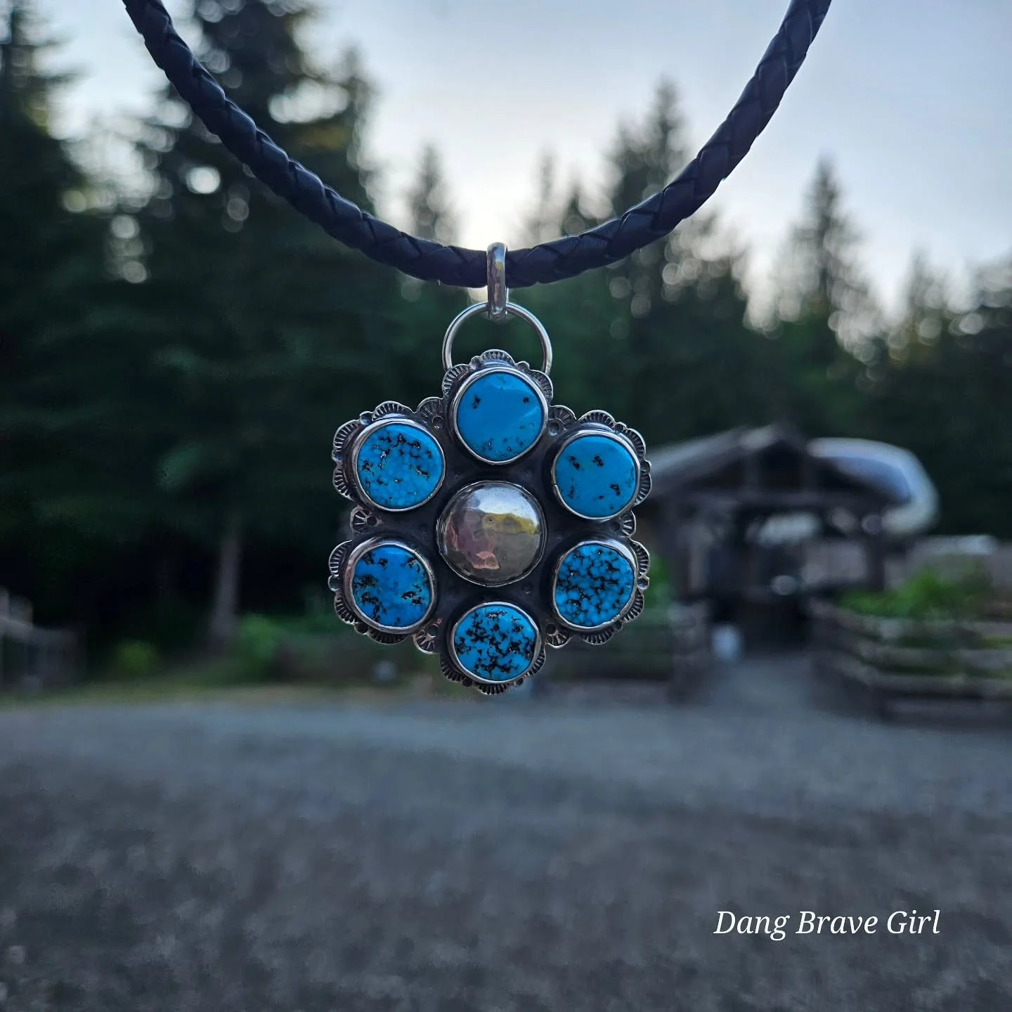 Just Bloom 🌸.....

This sweet and bold bloom with it's fabulous Turquoise nuggets and that big chunk of reclaimed silver in the middle are your reminder to Keep Blooming. 

I made this piece, listed it, wasn't fully happy with it so I pulled it and 