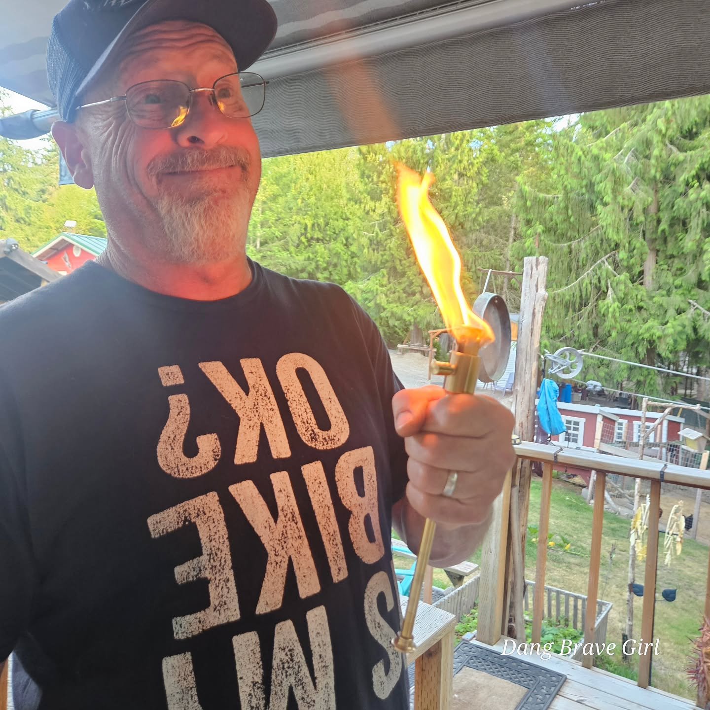 Happy birthday to the DBH! I won the lottery with this guy....🧡.

61! 

Lyre River birthday picnic! 

He wished for Yucky Kentucky (aka KFC) 😉 .... and side note, it was the longest ride I've been on yet....1 hour each way! I think I need some gold