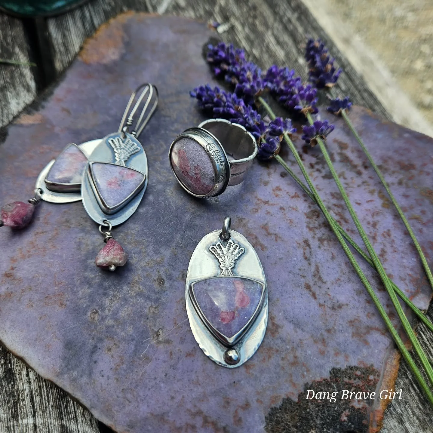 Good morning and thank you for loving on the Lavender Collection last night.... and for continuing to connect to the pieces of my heart that come out in the form of jewelry 💜.

It's pretty special to live where I do and see all the Lavender in bloom