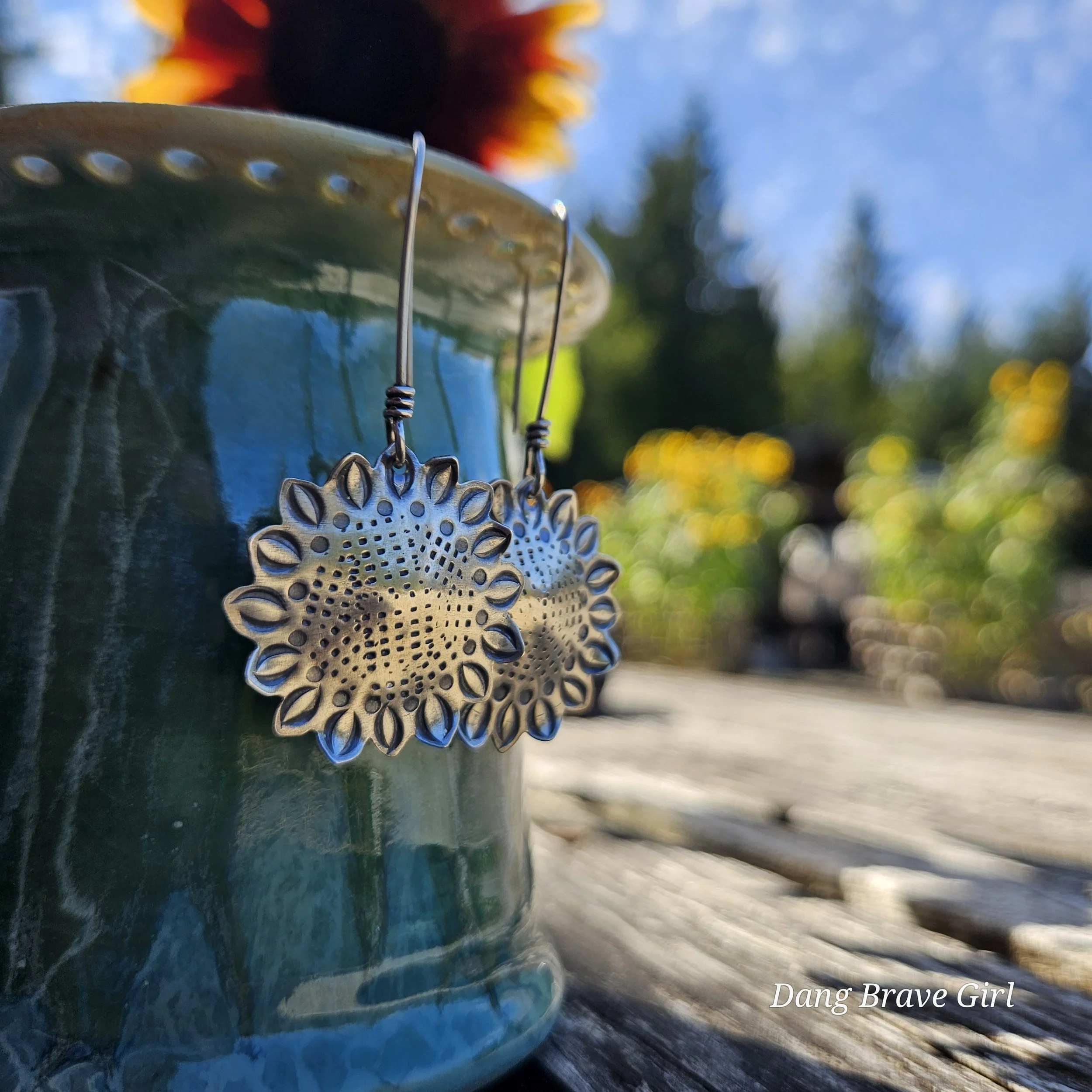 Sweet Sunflower Earrings