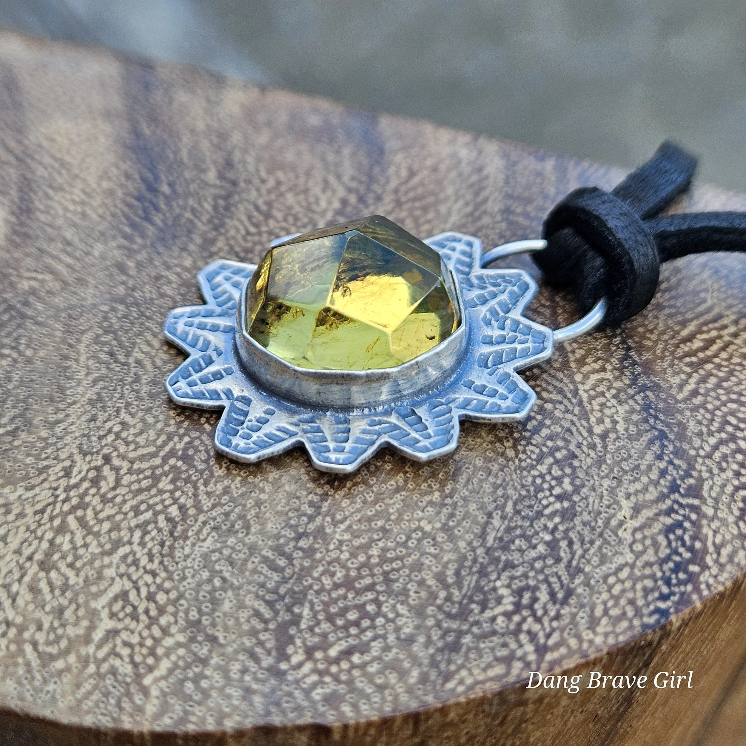 sun necklace