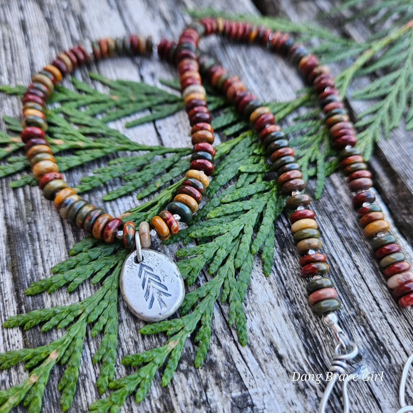 Jasper &amp; Trees just seem like they were meant for each other....
Some chunky reclaimed silver ain't gonna hurt either. 

The She Talks To Trees Collection will be ready for you tonight at 630pm PST. 

I hope you enjoy it 🌲