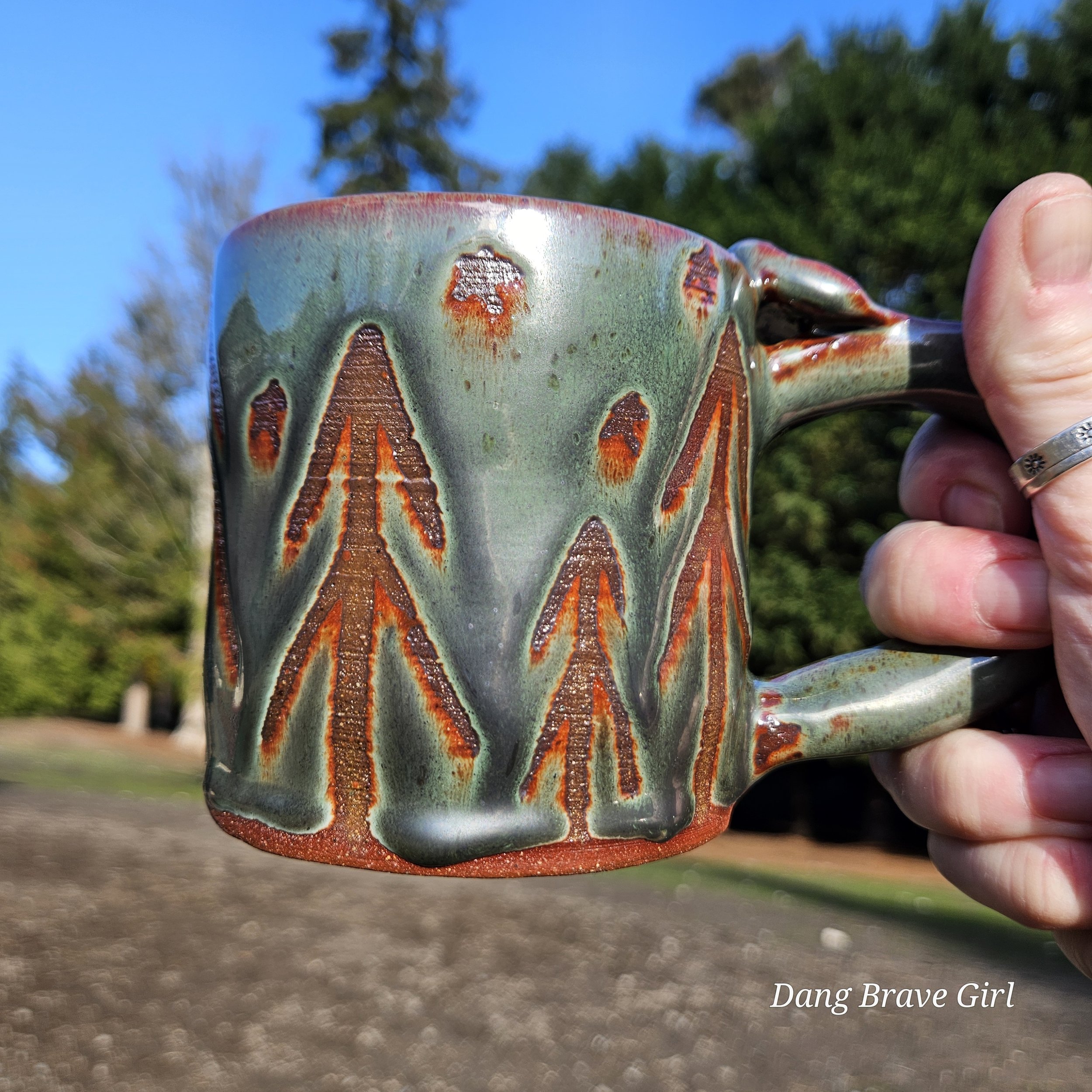 She Talks To Tree Mug