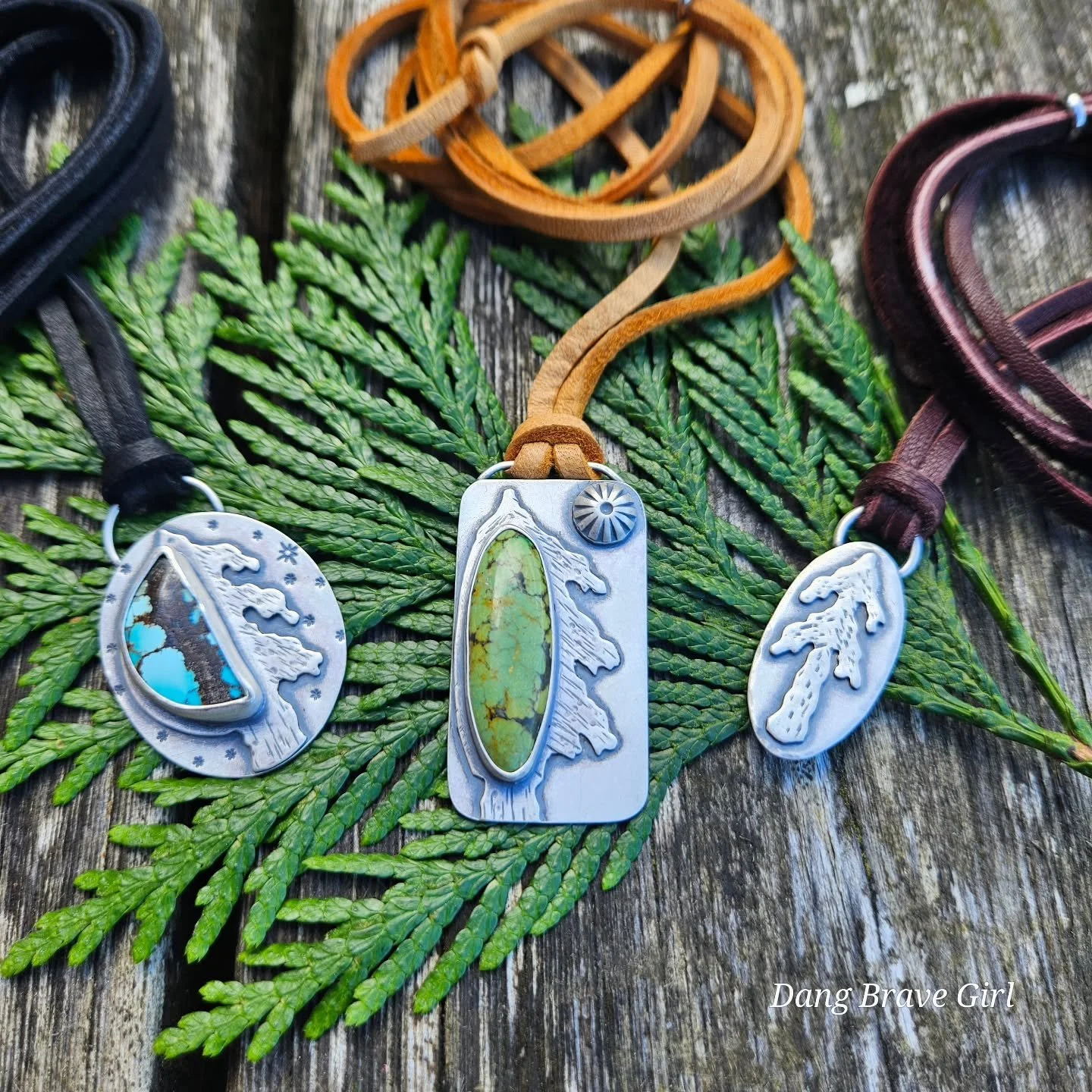 Good morning ☀️....

Since I'm not the only who can't get enough trees, I made a few more pieces.... think 'She Talks To Trees' part 2, limited version. 

Thank you again for the wonderful response to this month's earlier, original collection. I appr