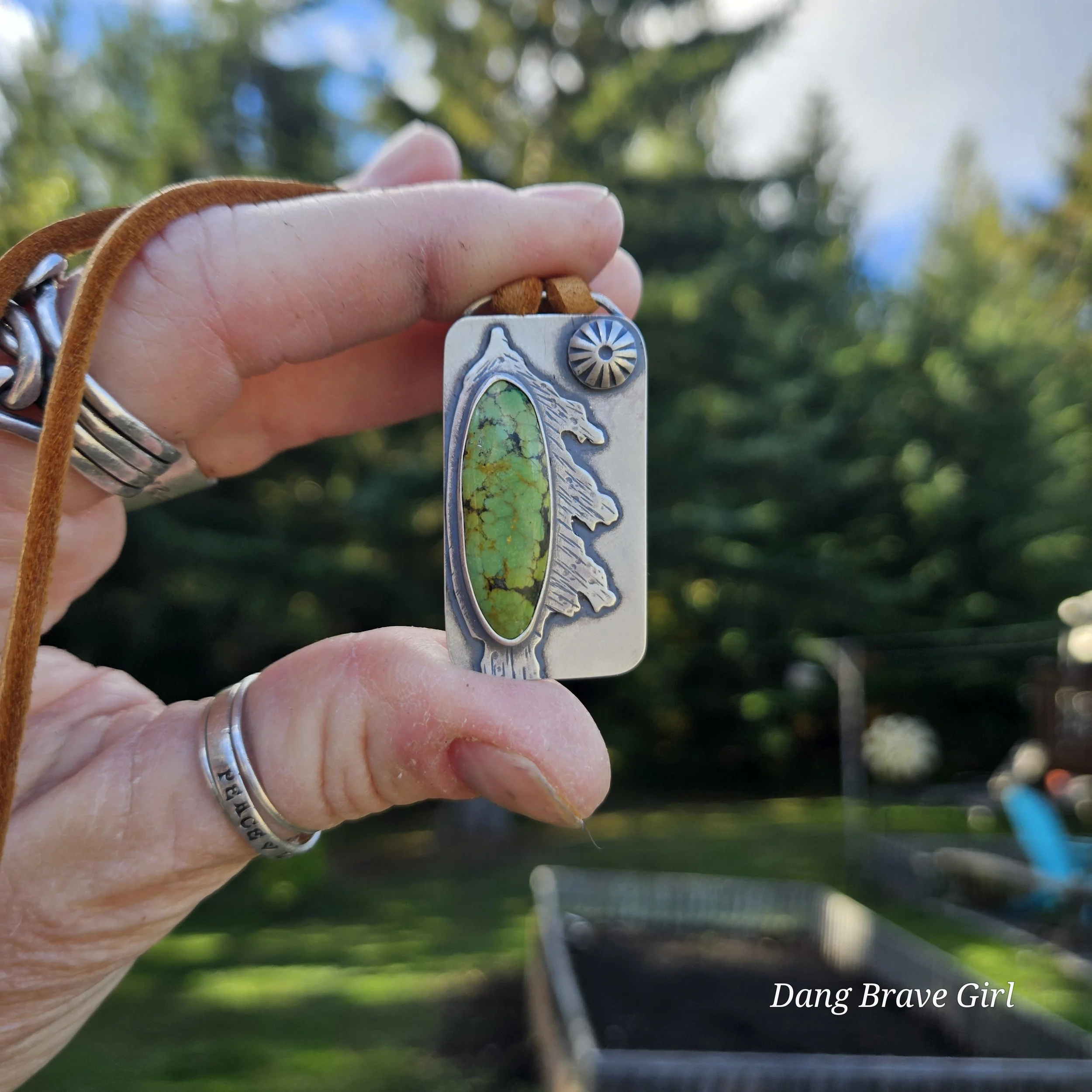 She Talks To Trees Pendant