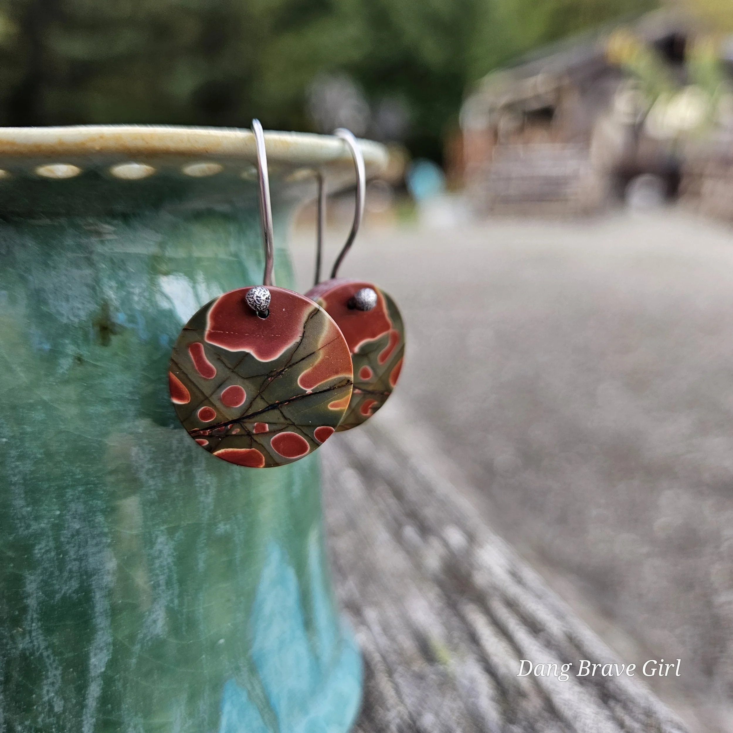 Red Creek Jasper Earrings