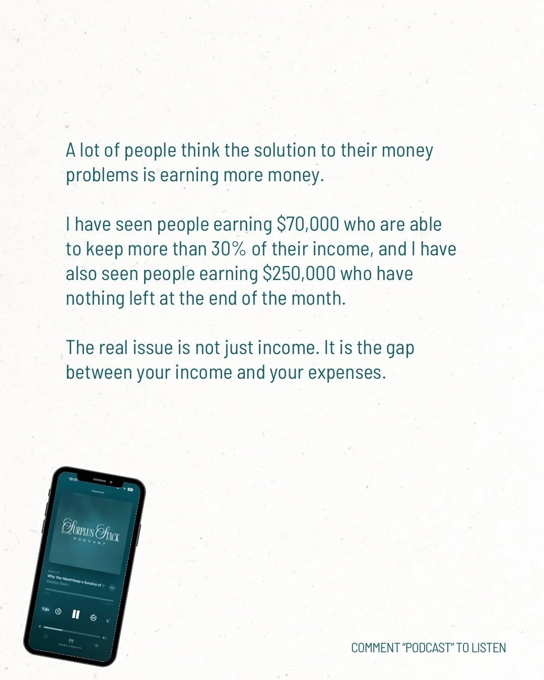 In this week&rsquo;s episode of The Surplus Stack Podcast, I break down everything you need about your biggest wealth building tool - your surplus.

I cover:
What a surplus actually is and why it is the foundation of financial progress.

How to calcu