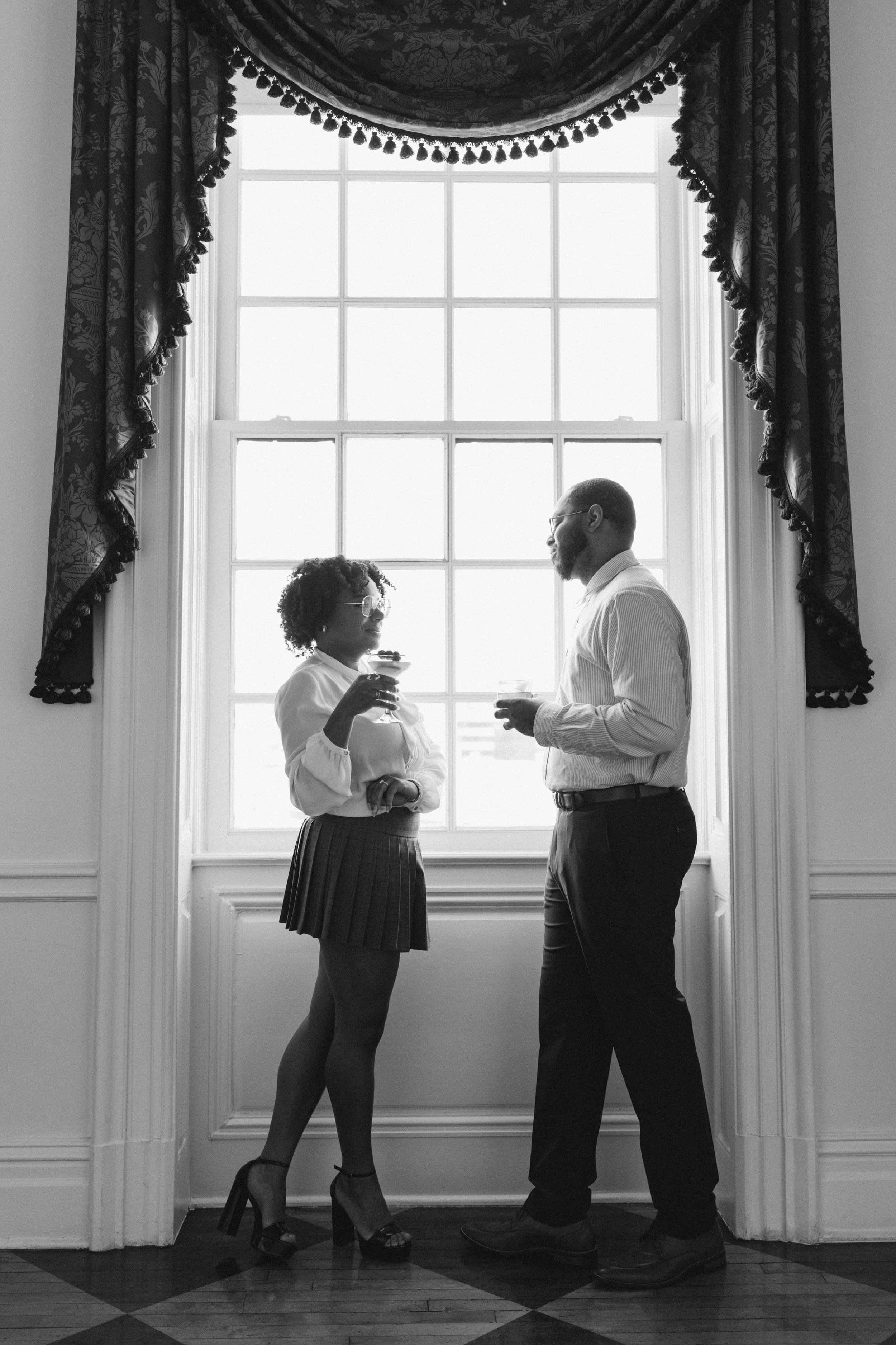 Nostalgic Engagement Session | The Stoneleigh