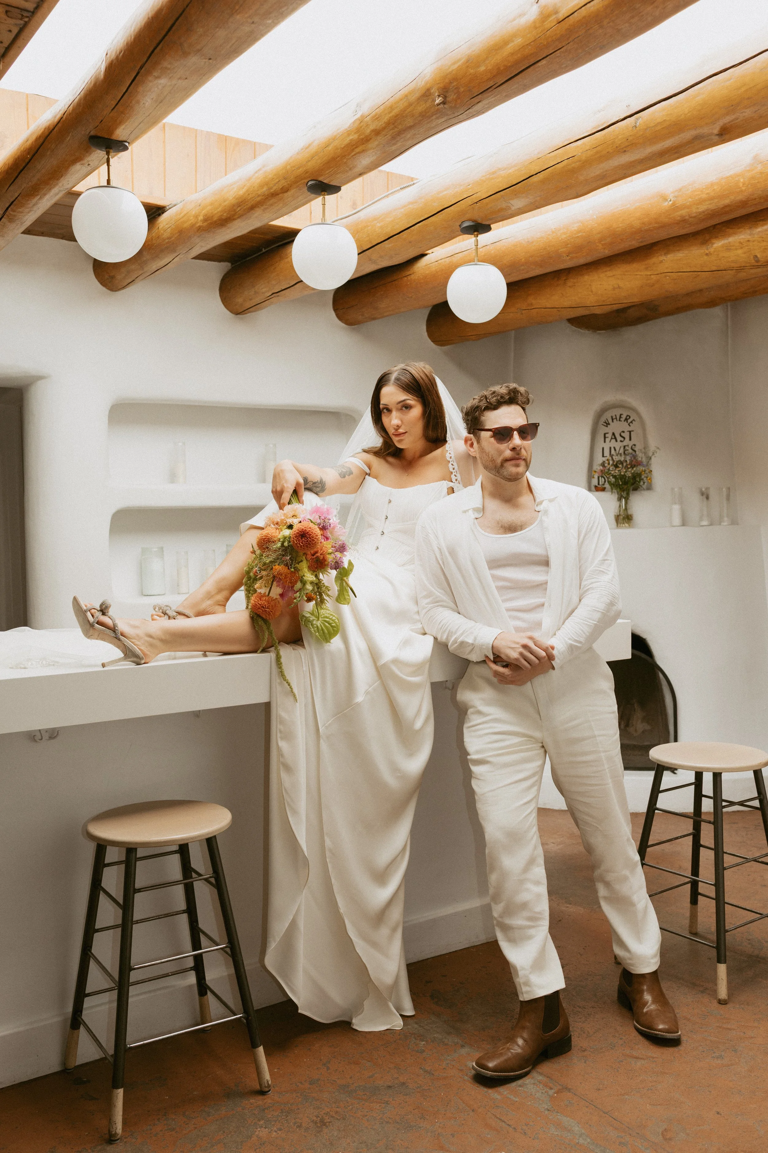 Eclectic Hotel Wedding | Santa Fe