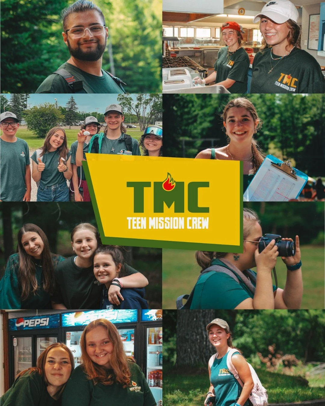 🚨 High Schoolers &mdash; Want to spend part of your summer making a difference and go to camp for FREE??

Apply now for our TMC Program!
As a Teen Mission Crew (TMC) member, you&rsquo;ll get the chance to volunteer at camp for 2 weeks, serving in al