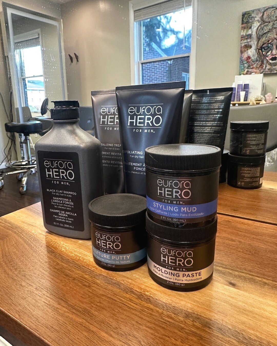 Deal of the day: 15% off all Hero products! These eco-friendly hair care products are a great gift for the guy in your life who deserves to level up his self-care routine!

The Eufora HERO for Men&trade; hair care formulations are developed with the 