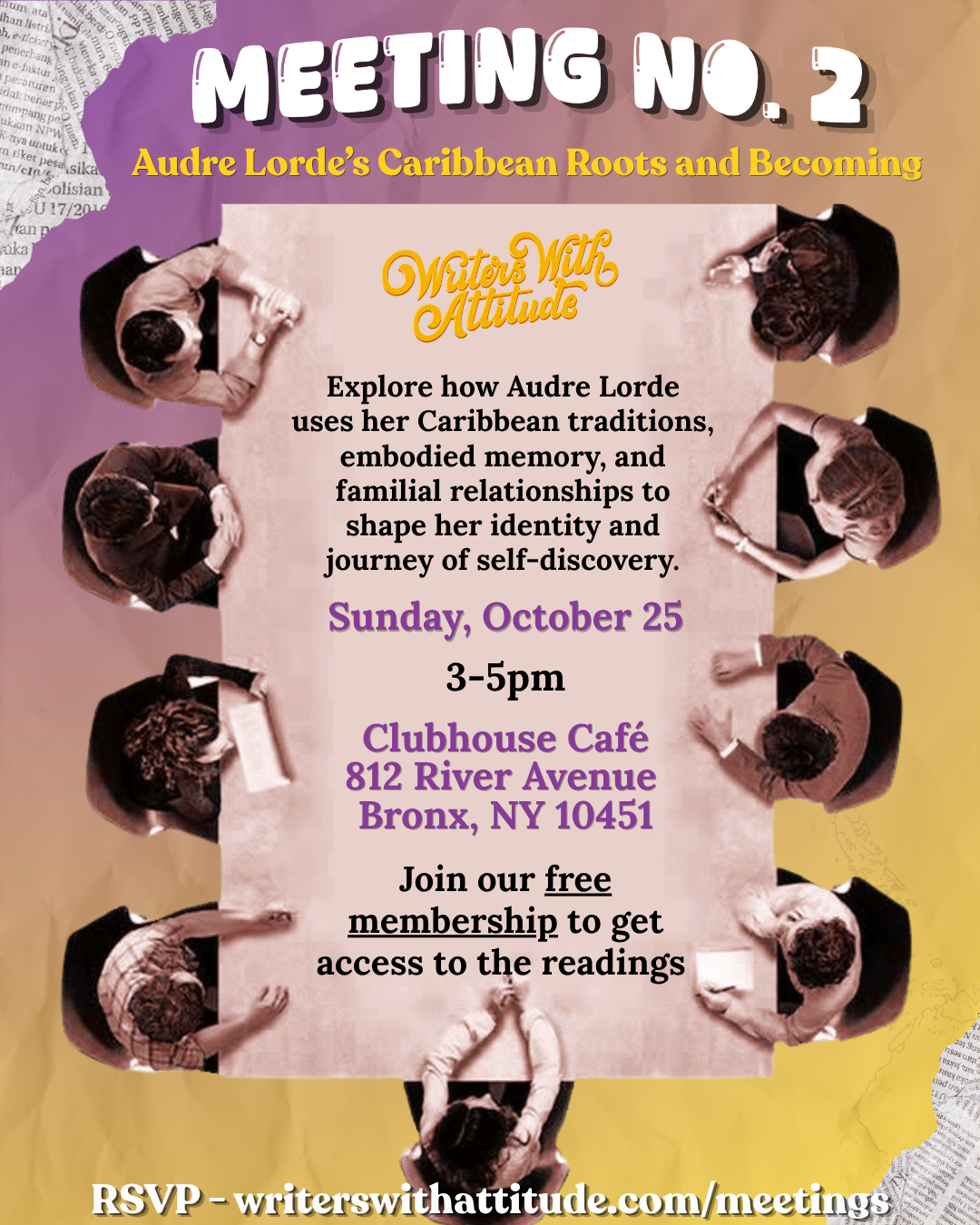Writers With Attitude Presents: Audre Lorde's Caribbean Roots &amp; Becoming