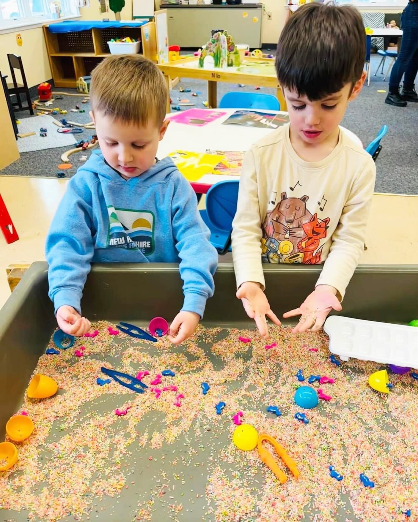 Meaningful, mindful play every day! Fine and gross motor play, science, literacy, math, art and so much more.  We are getting kindergarten-ready! 🍎 ✏️