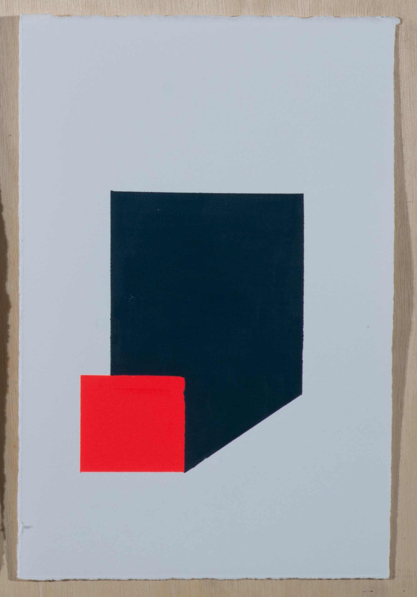 7.5x11 - Acrylic on cotton paper - 2023