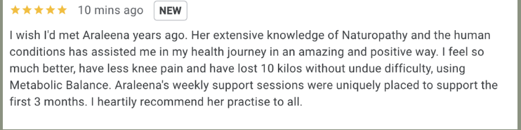 Woman talks about positive impact of Metabolic Balance on her health.