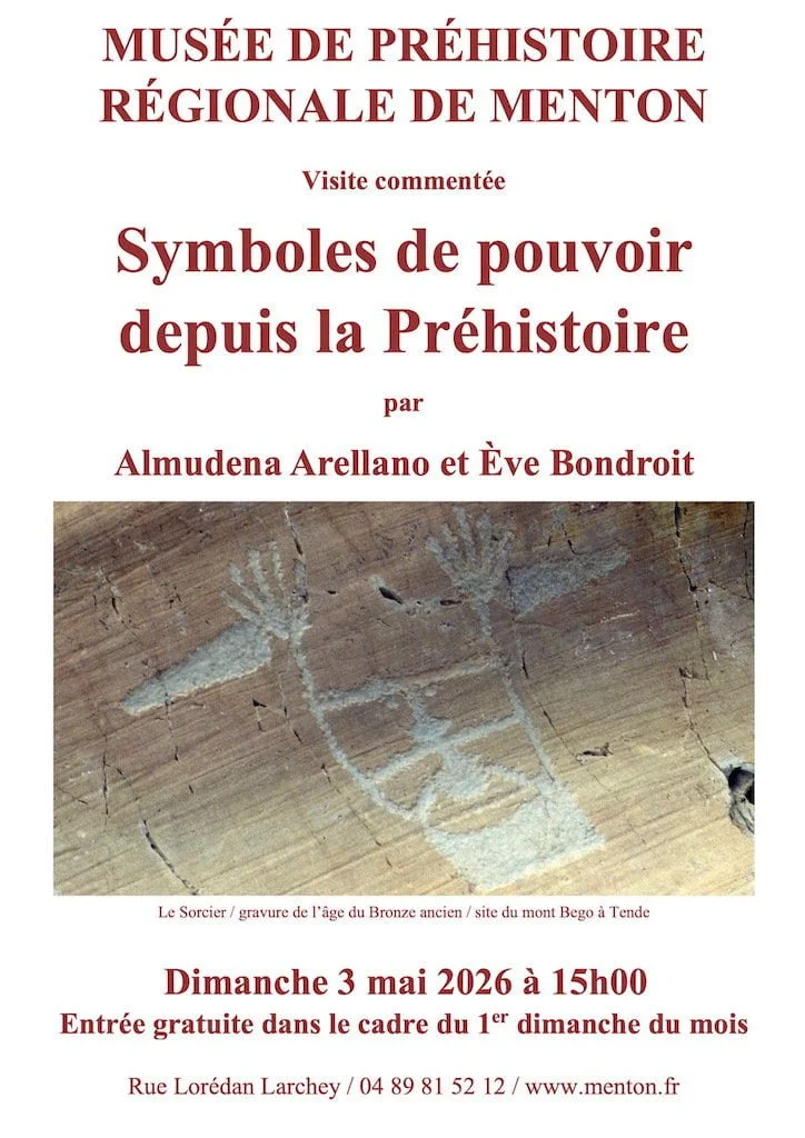 Dimanche 3 mai 2026 - Visite commentée : Symboles de pouvoir depuis la Préhistoire