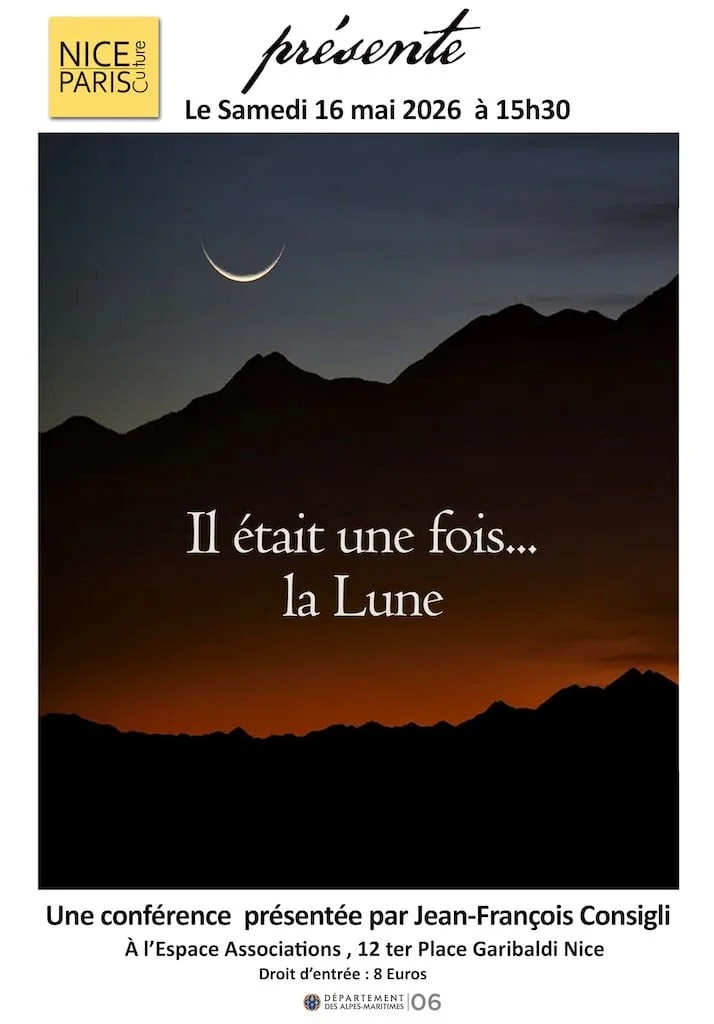 Samedi 16 mai 2026- Conférence : Il était une fois la Lune