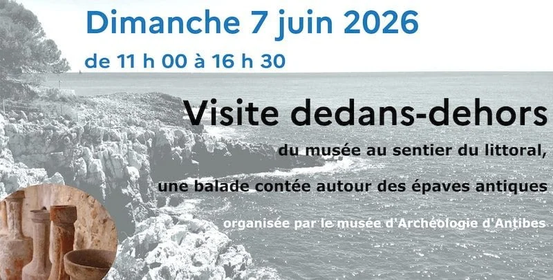 Dimanche 7 juin 2026 - Balade contée autour des épaves antiques