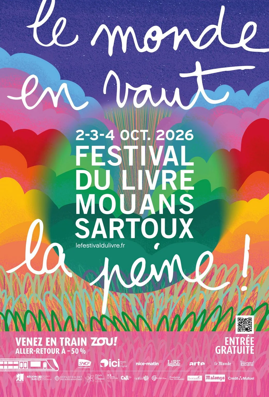 FESTIVAL DU LIVRE DE MOUANS-SARTOUX 2026