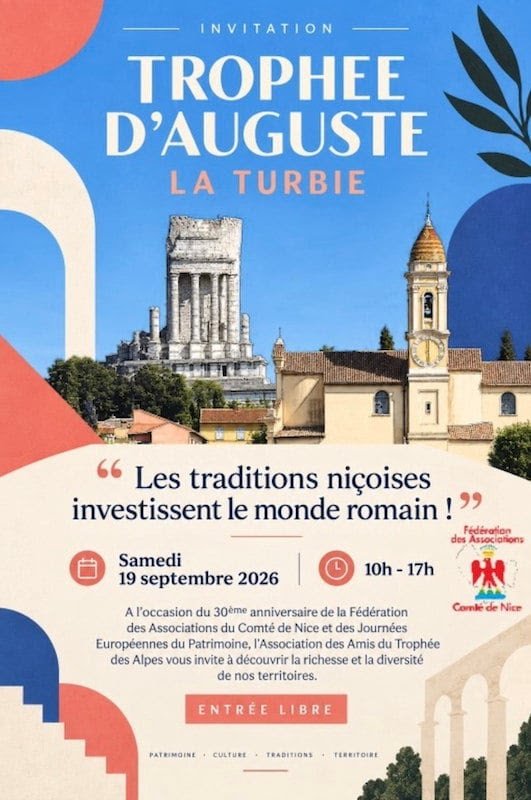 Samedi 19 septembre 2026 (La Turbie) - 30e anniversaire de la Fédération des Associations du Comté de Nice