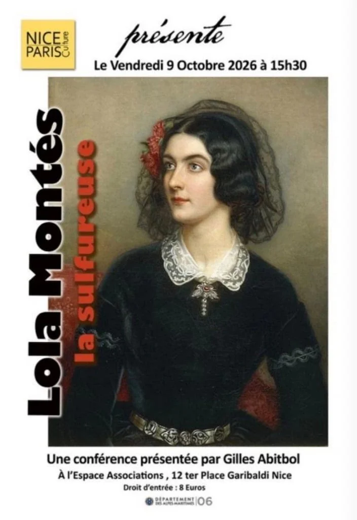 Vendredi 9 octobre 2026 - Conférence : Lola Montés