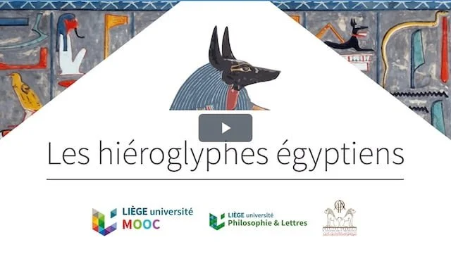 MOOC France Université Numérique - Hiéroglyphes égyptiens