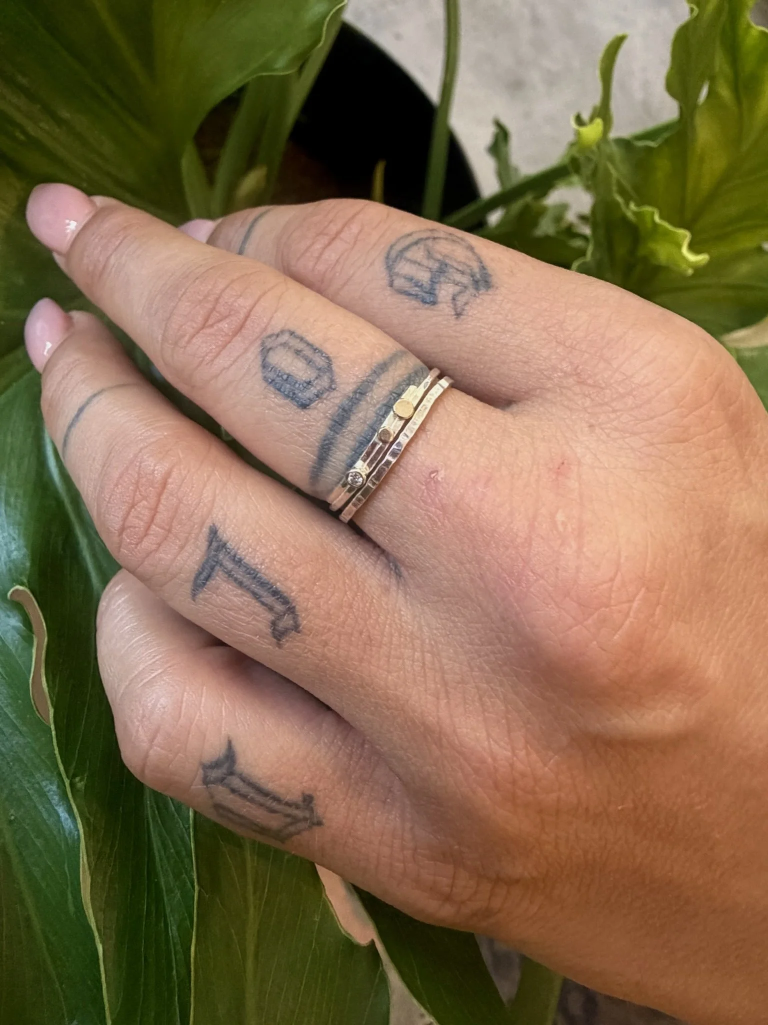 Stack A: Specialty ring and Stacking Ring