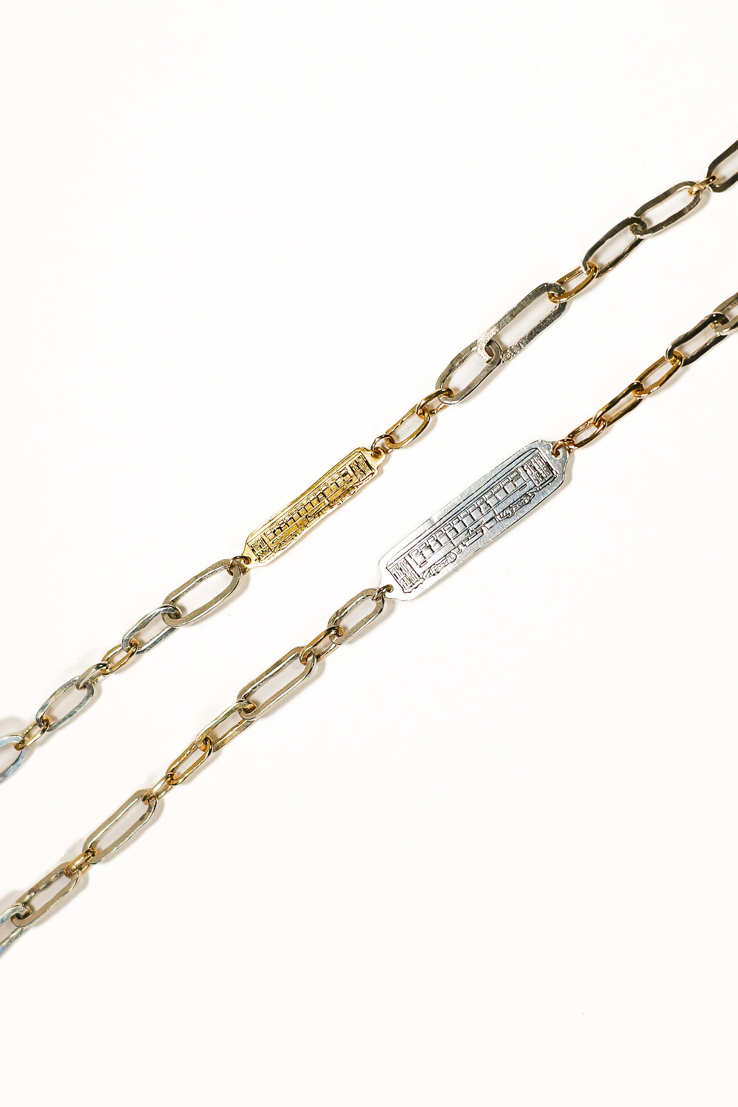 New Orleans Streetcar Bracelet in 14K Gold