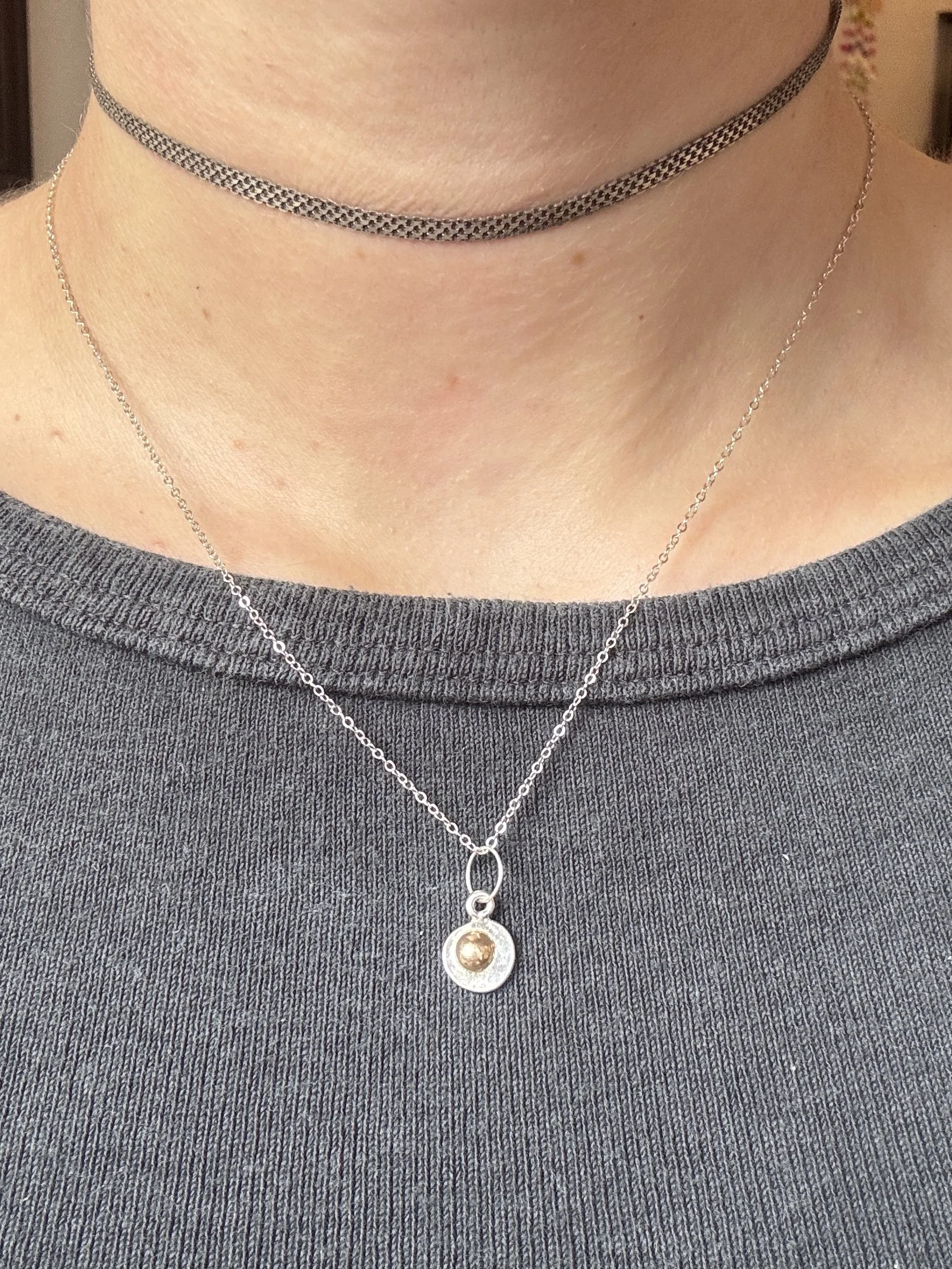 Egg Charm Necklace