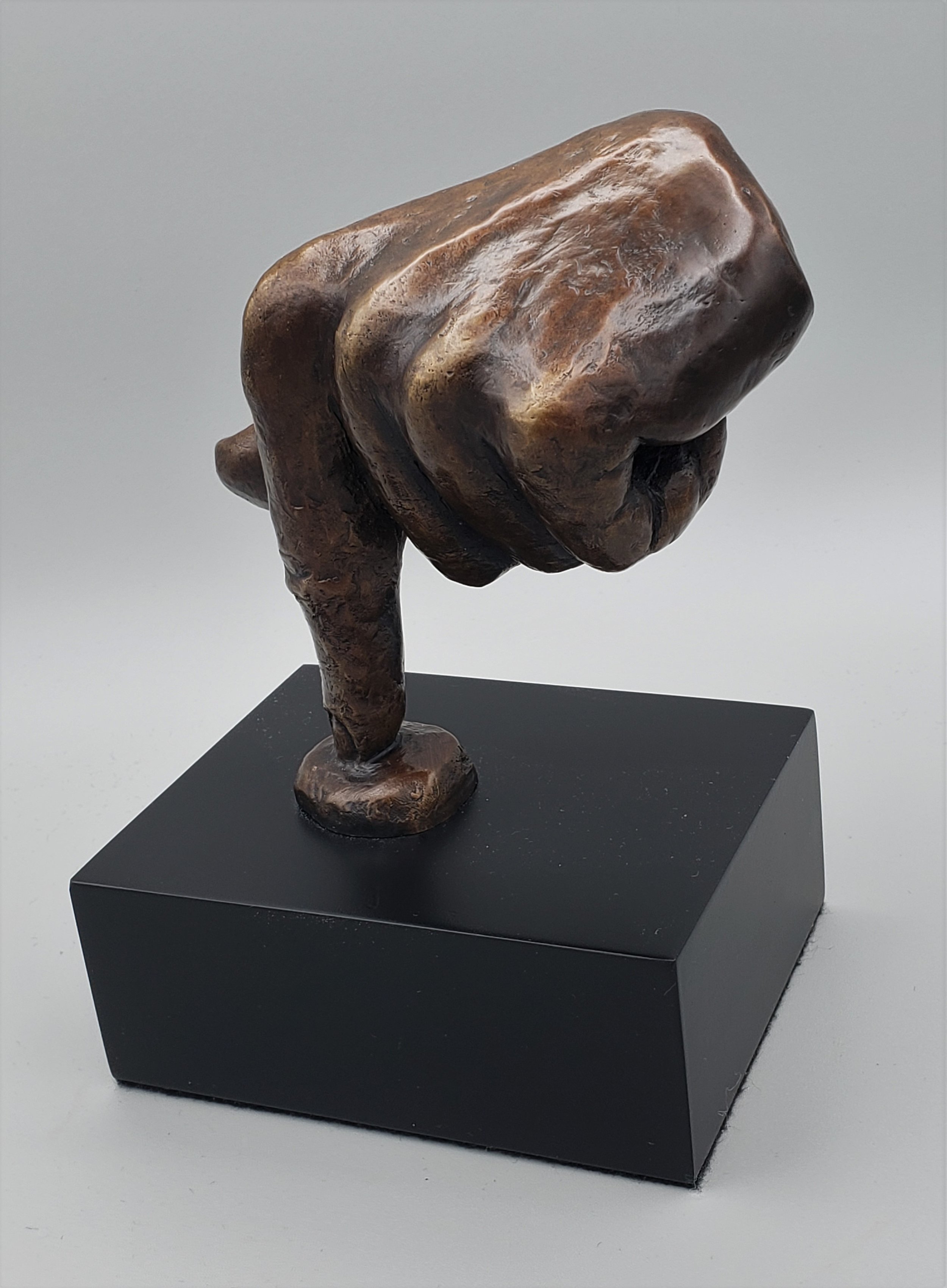 To the Point, $2100, bronze, 4x5x7.25, edition of 5,- #1/5 SOLD