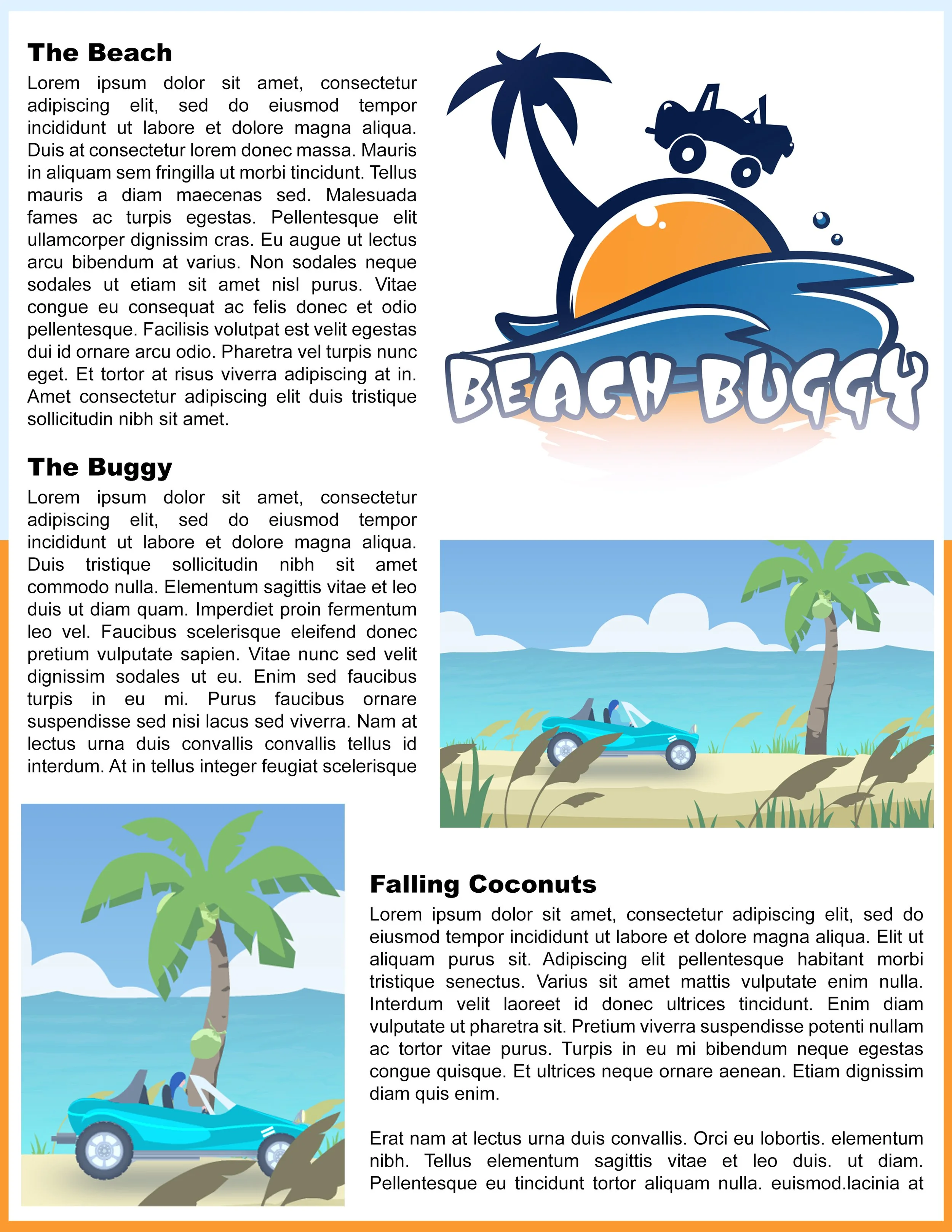 Beach Buggy Game Page