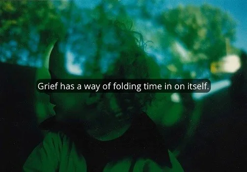 I&rsquo;ve been thinking about the relationship of grief and nostalgia for a long time. It cripples me. I get stuck in loops of nostalgia, longing for the past and then I spiral. 

I spoke to a friend on the phone today and we unpacked it a bit, most