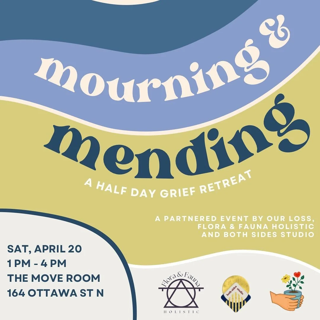 Mourning and Mending spring edition is here! 🌸 

In partnership with our pals @bothsidesstudio and @flora_fauna_holistic we&rsquo;re super duper excited to bring this back to our grieving community. We&rsquo;ll be hosting our retreat in the lovely @